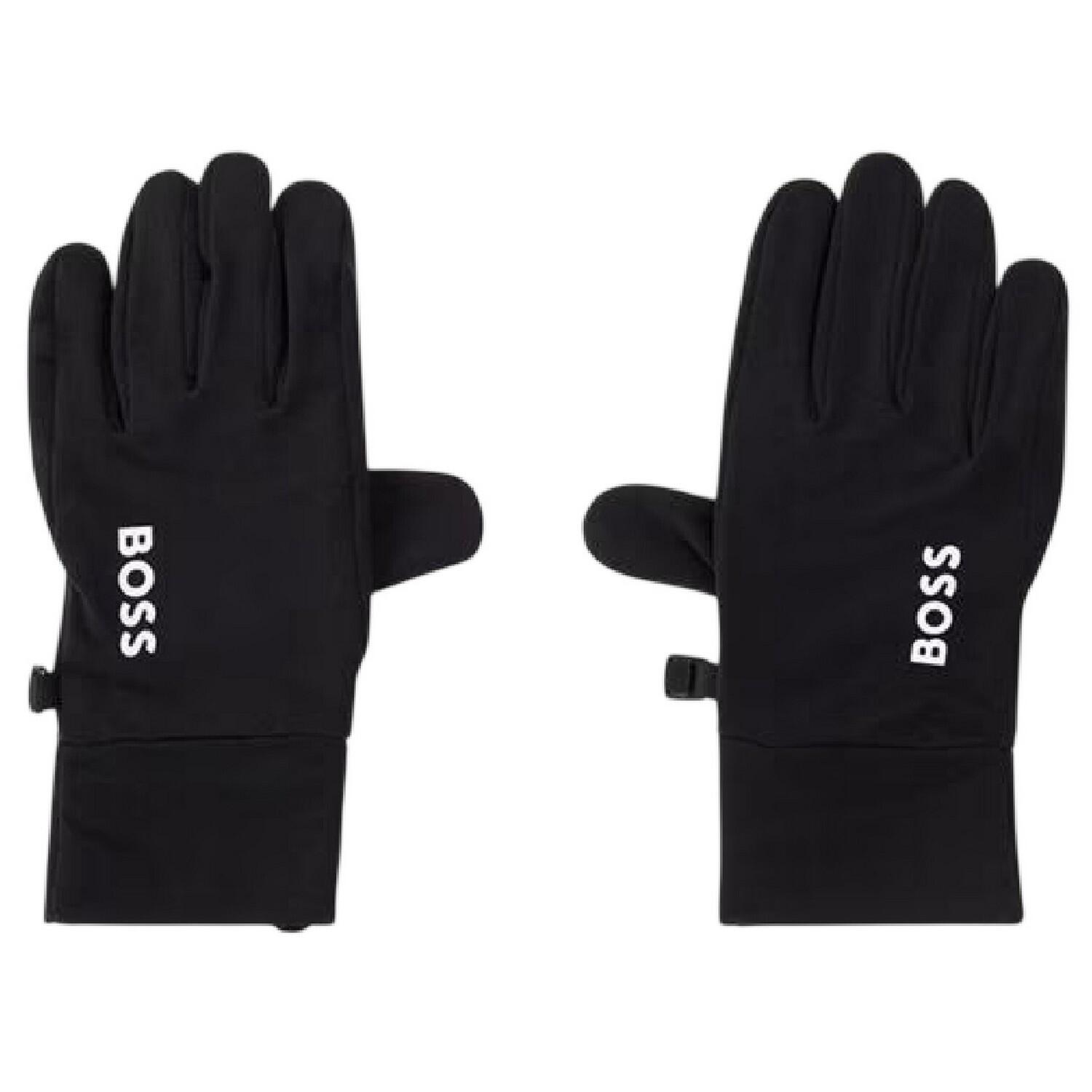 Boss Mens Fleece Fitted Running Gloves