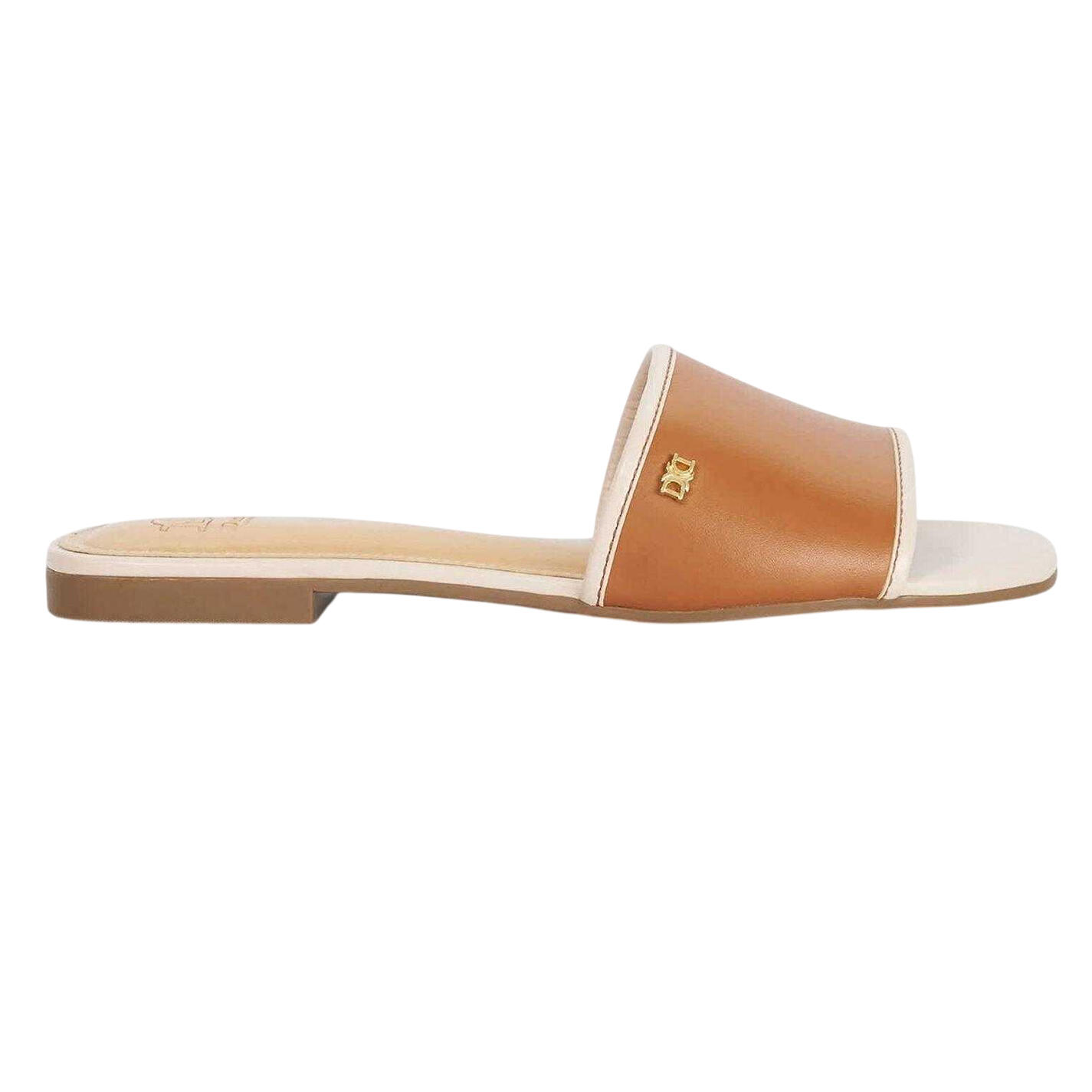Dune London Womens/Ladies Laras Minimalist Leather Flat Sandals