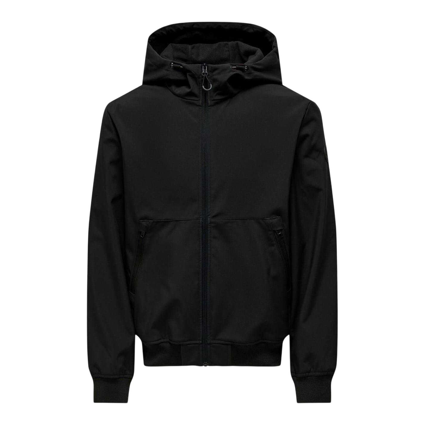 Only Mens Bowie Hooded Soft Shell Jacket