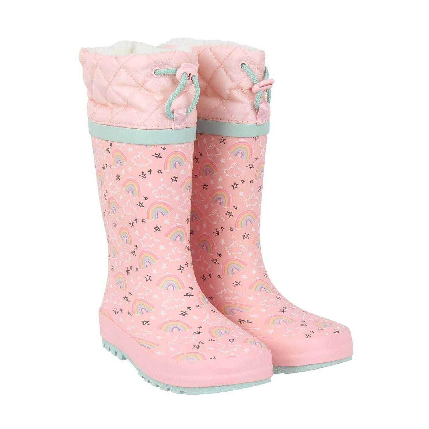 Gelert Childrens/Kids Rainbow Stars Wellington Boots