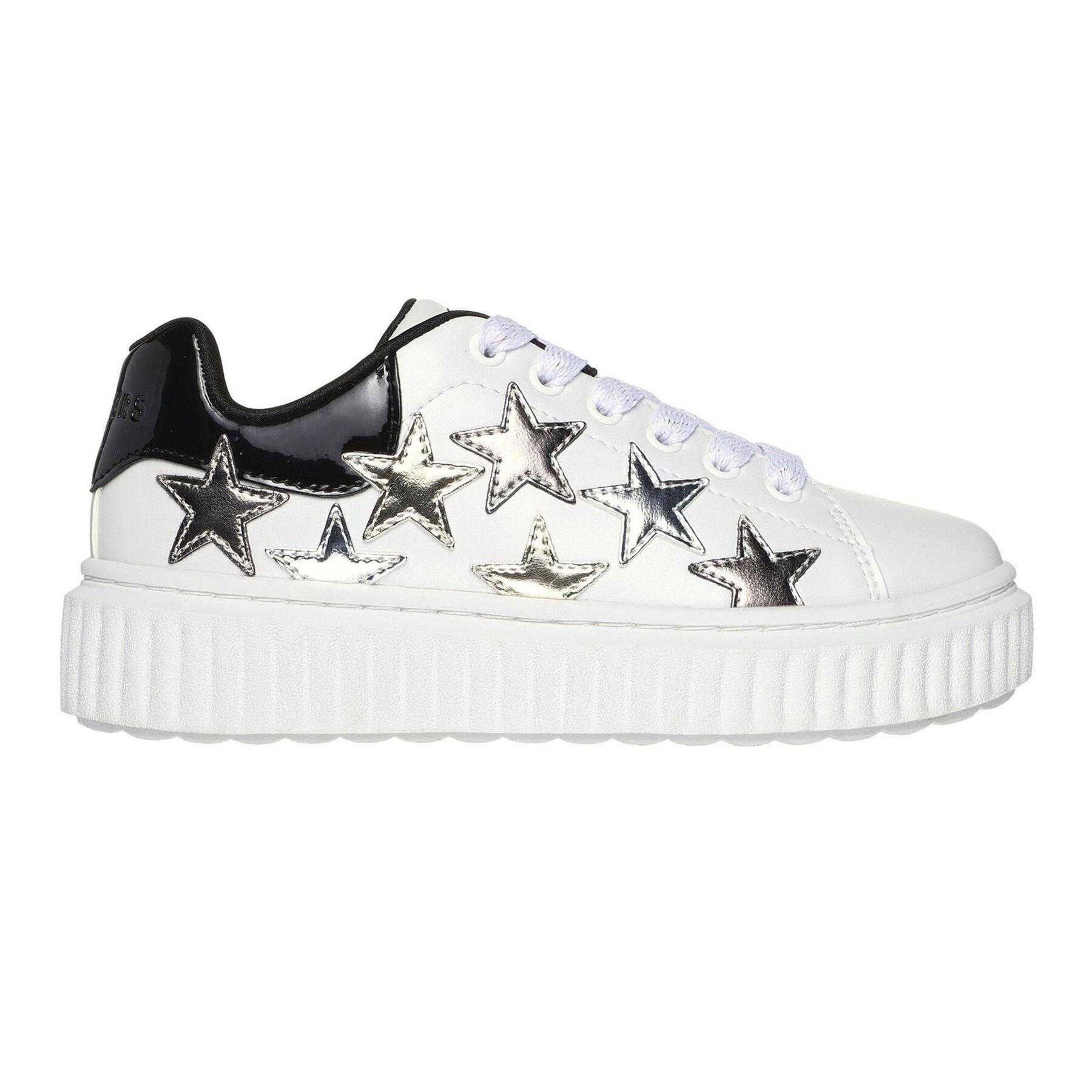 Skechers Girls Hiridge Platform Trainers