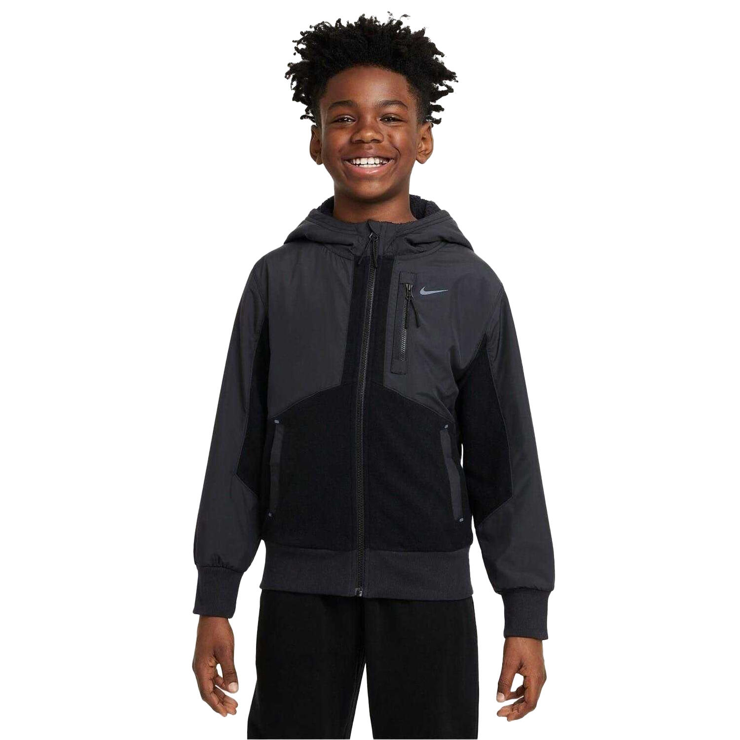 Nike Childrens/Kids Cargo Zipped Hooded Jacket