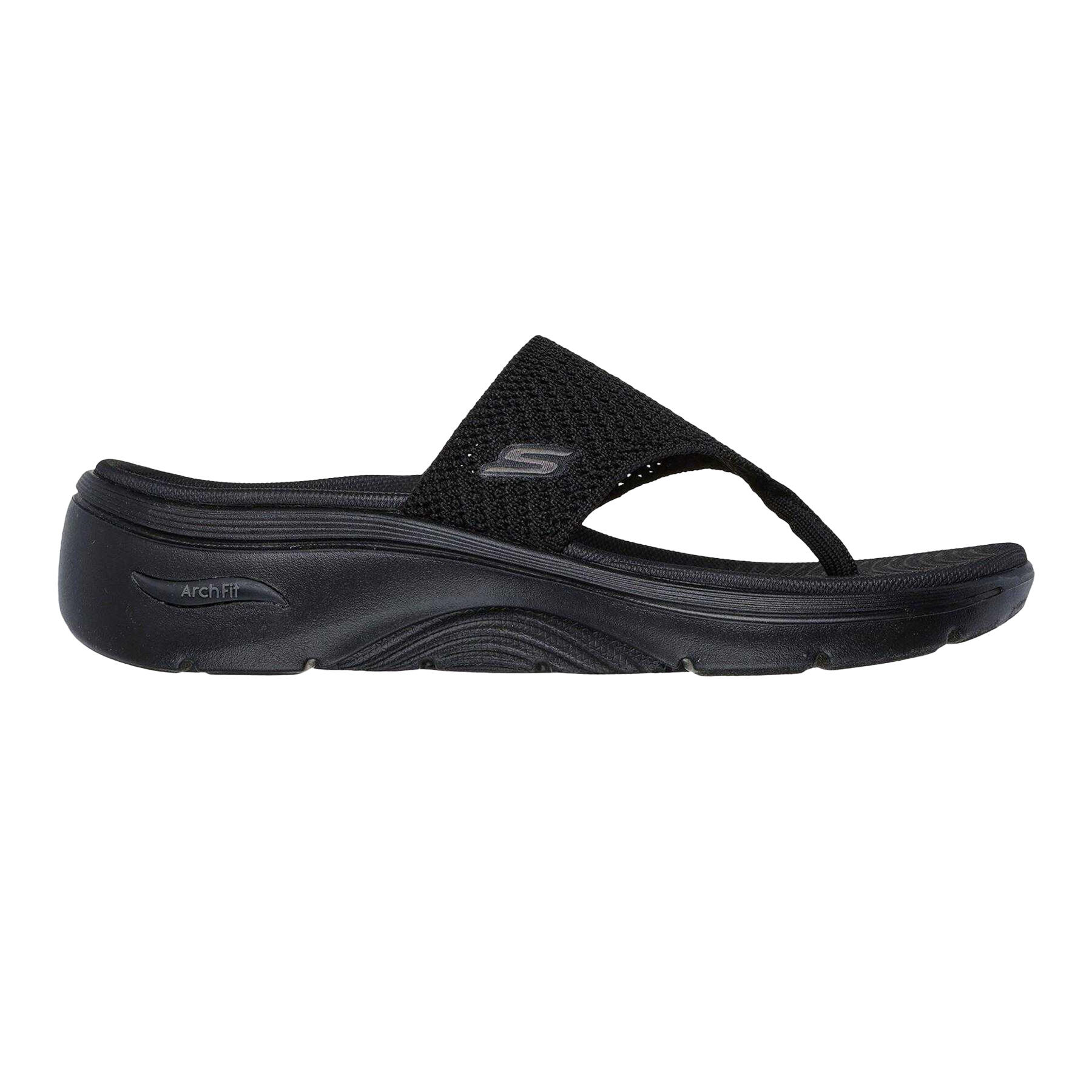 Skechers Womens/Ladies Go Walk Arch Fit 2.0 Knitted Flat Sandals