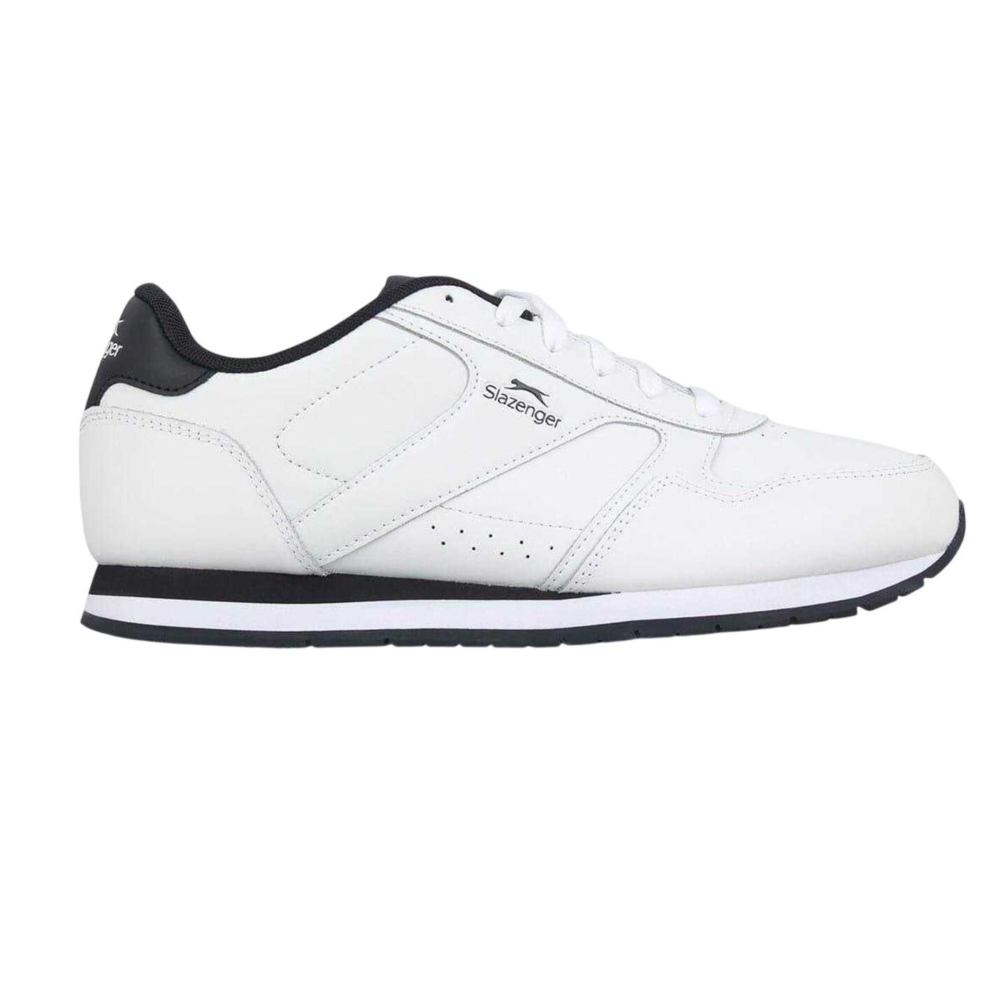 Slazenger Mens Classic Coated Leather Trainers