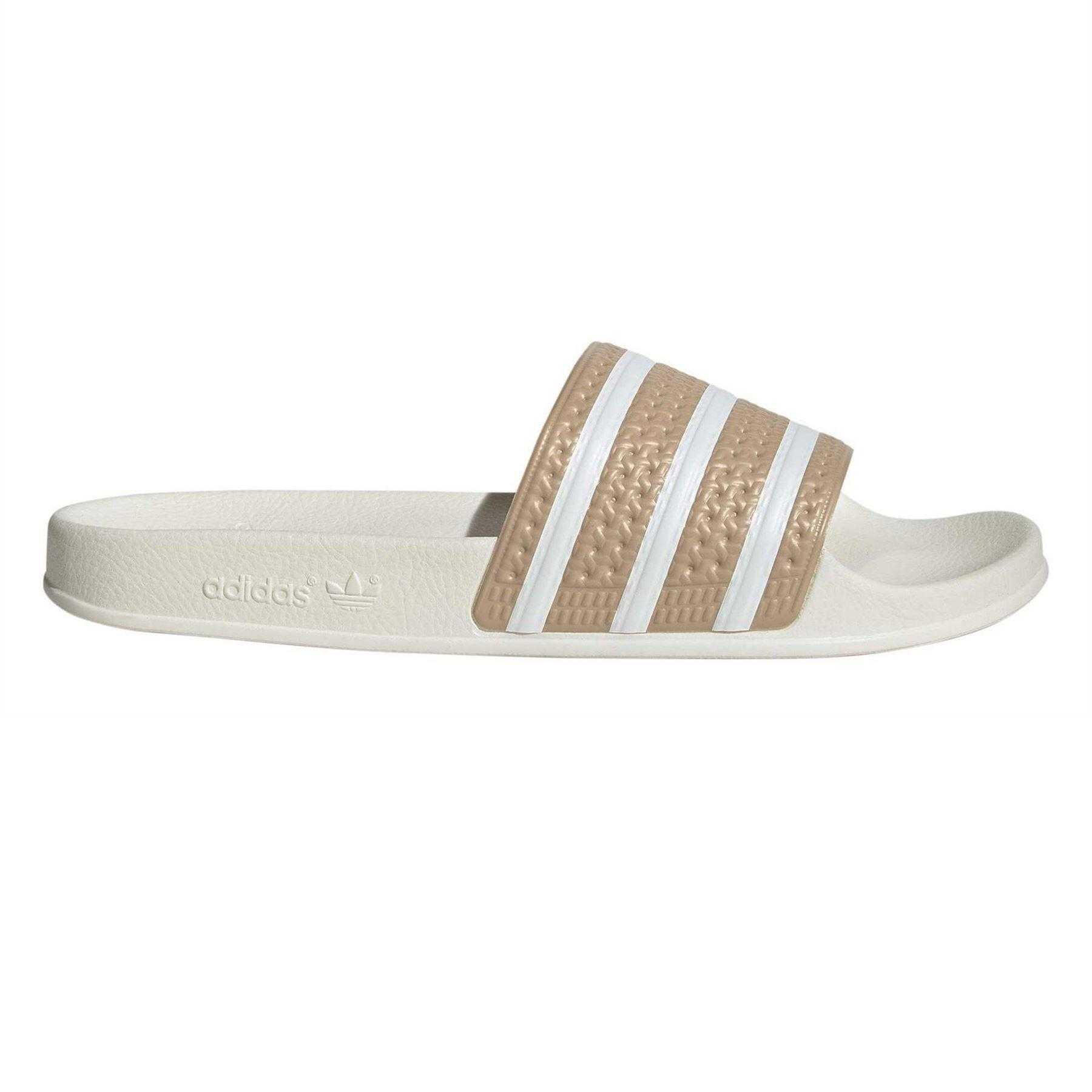 Adidas Mens Adilette Striped Sliders