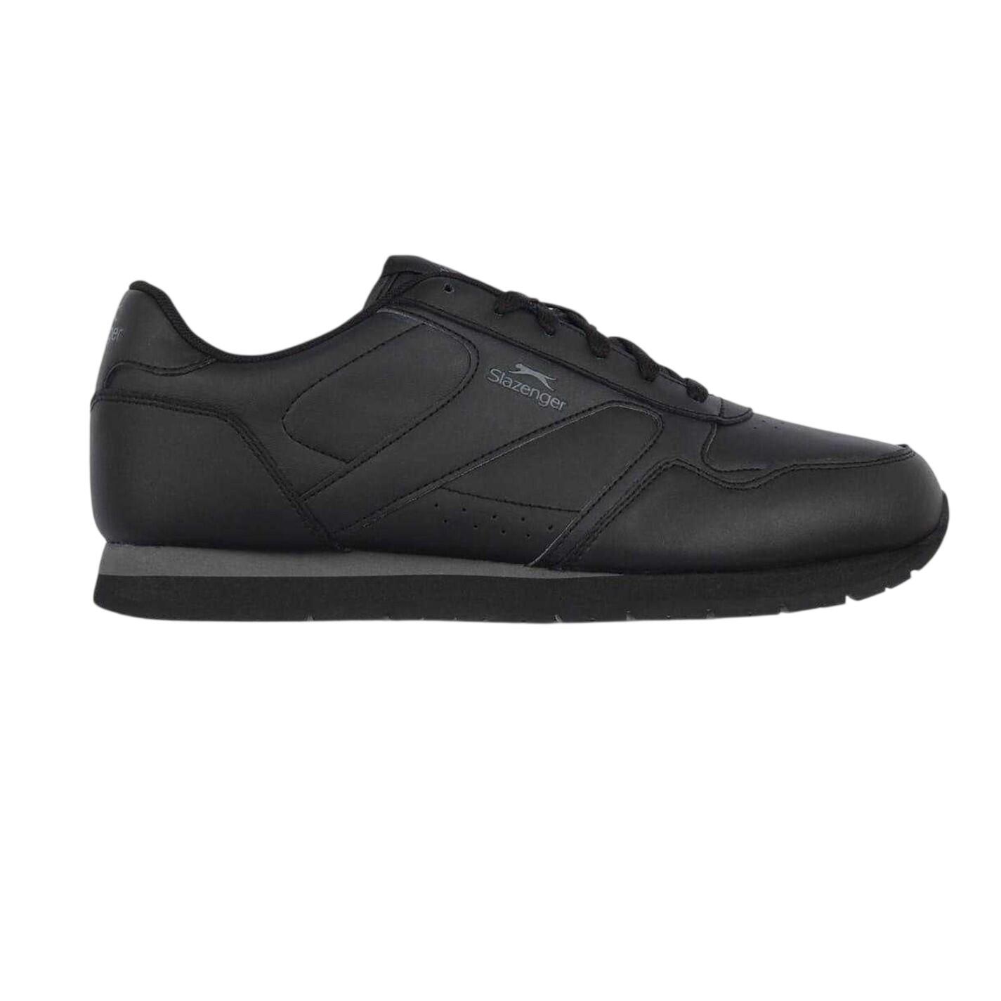 Slazenger Mens Classic Coated Leather Trainers