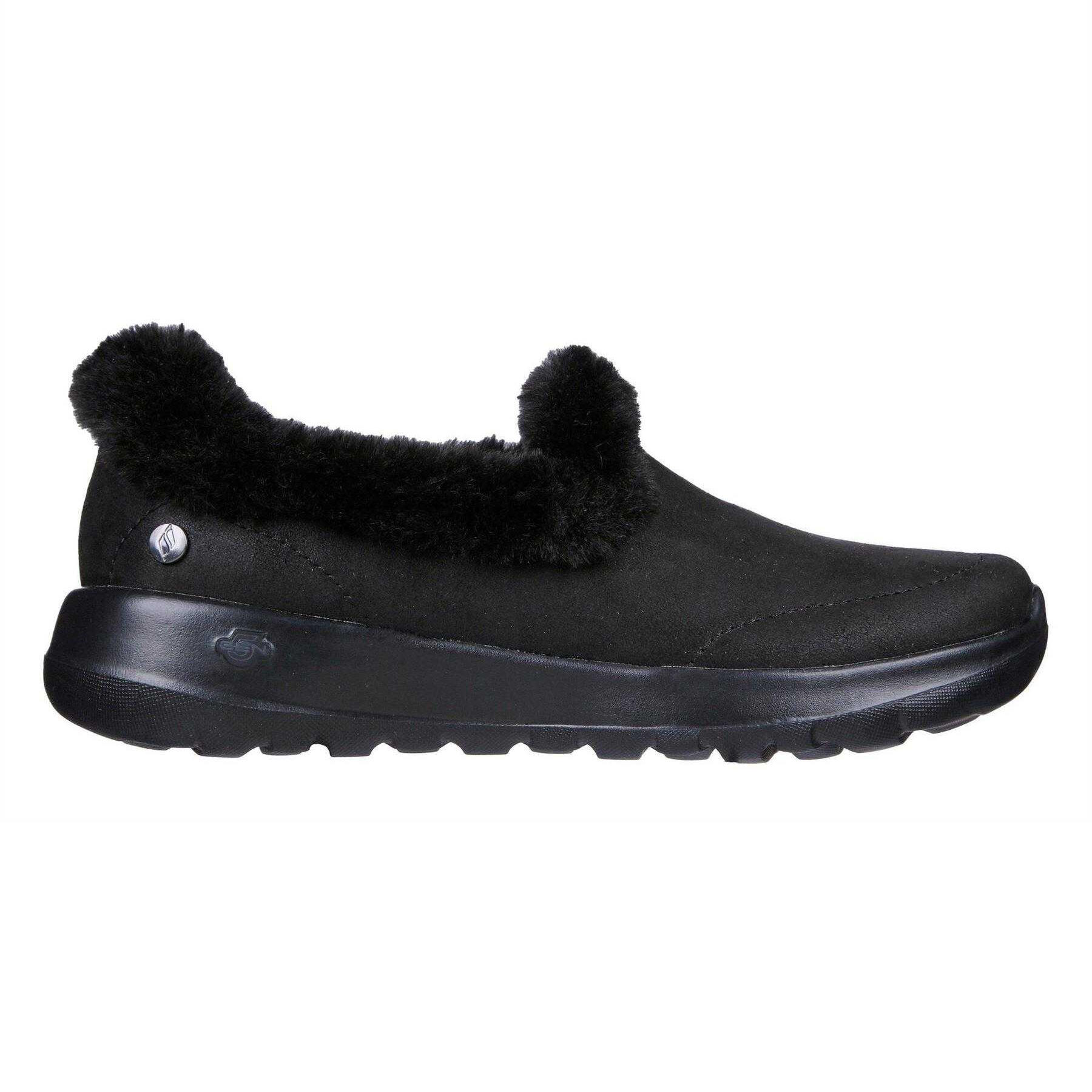 Skechers Womens/Ladies Go Walk Joy Faux Suede Trainers
