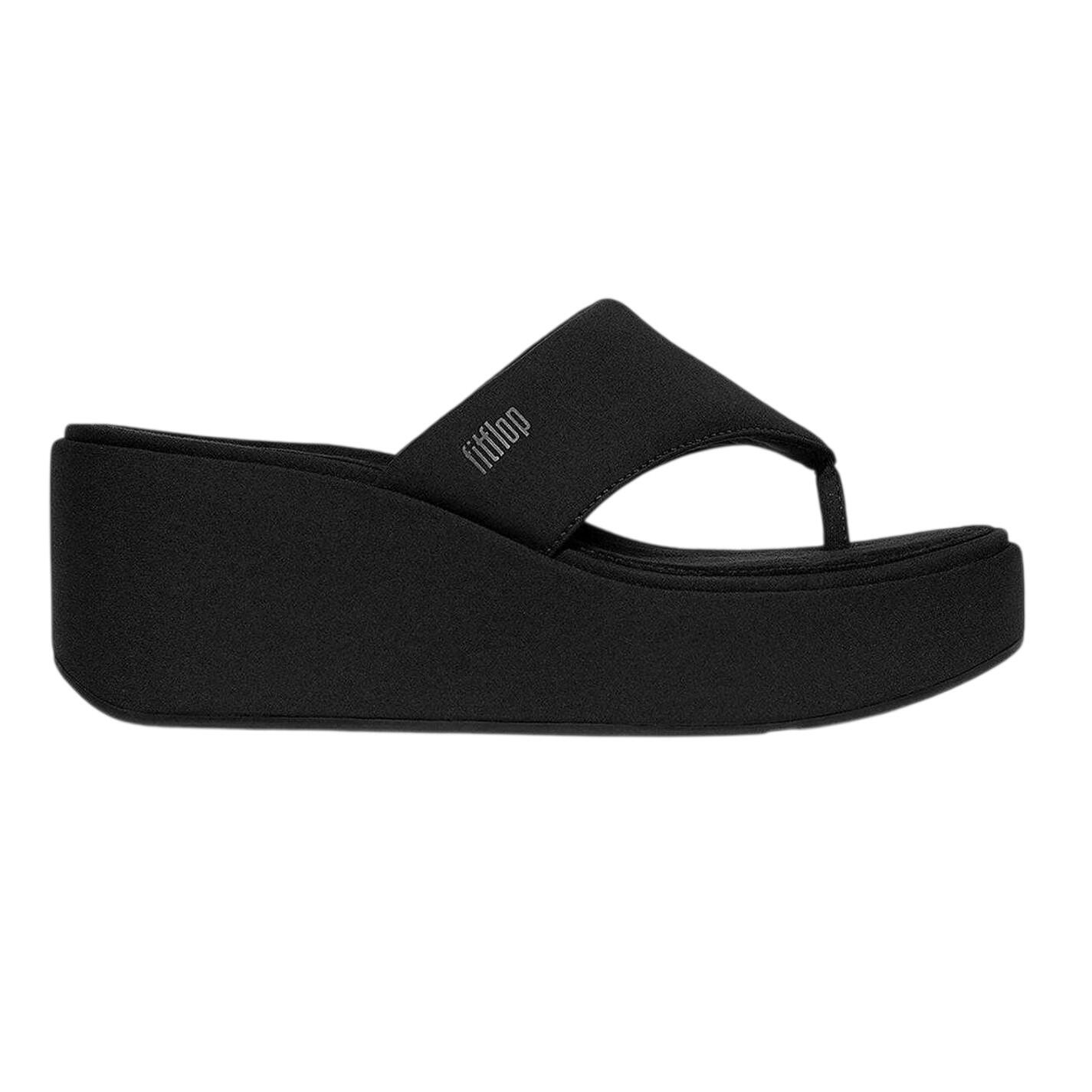 Fit Flop Womens/Ladies Denim Wedge Sandals