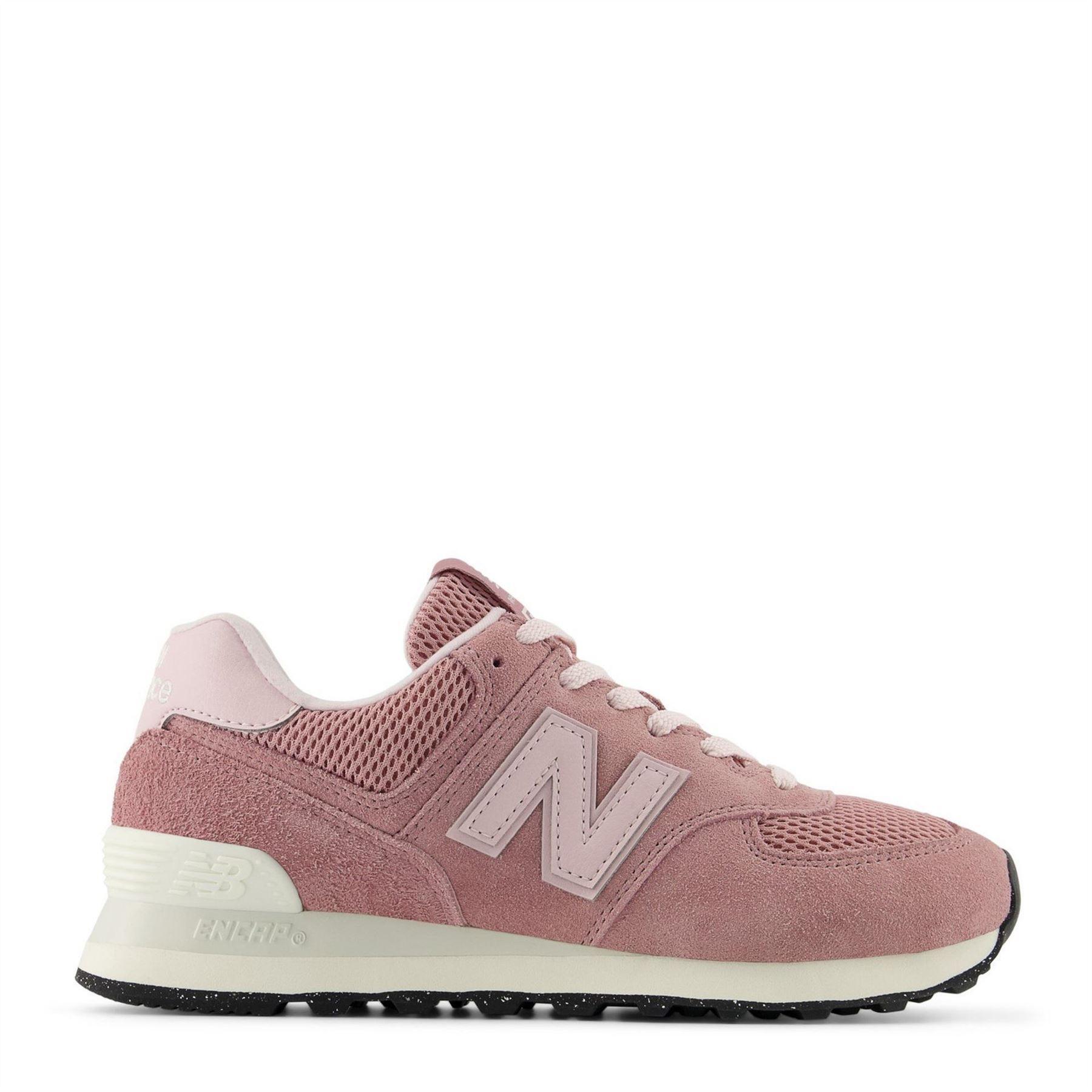 New Balance Womens/Ladies 574 Suede Wedge Trainers