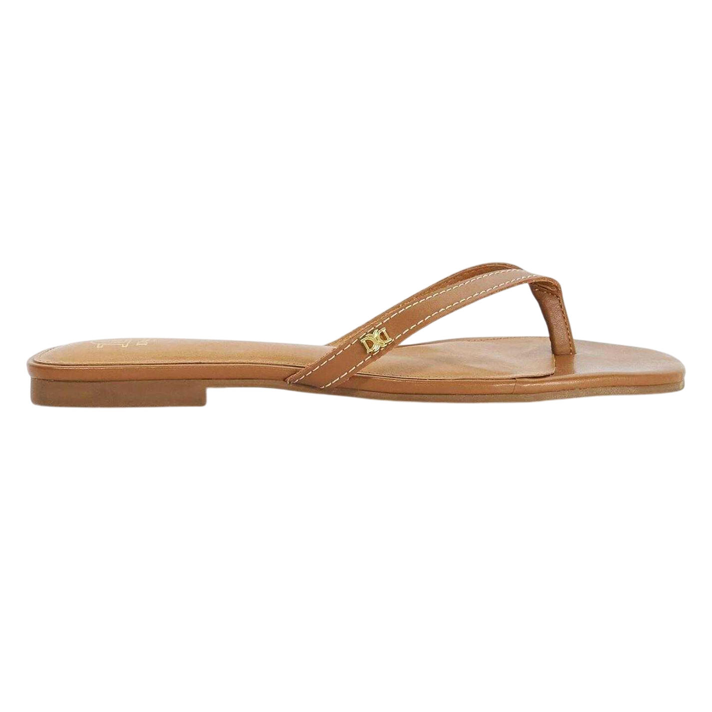Dune London Womens/Ladies Lasslie Leather Flat Flip Flops