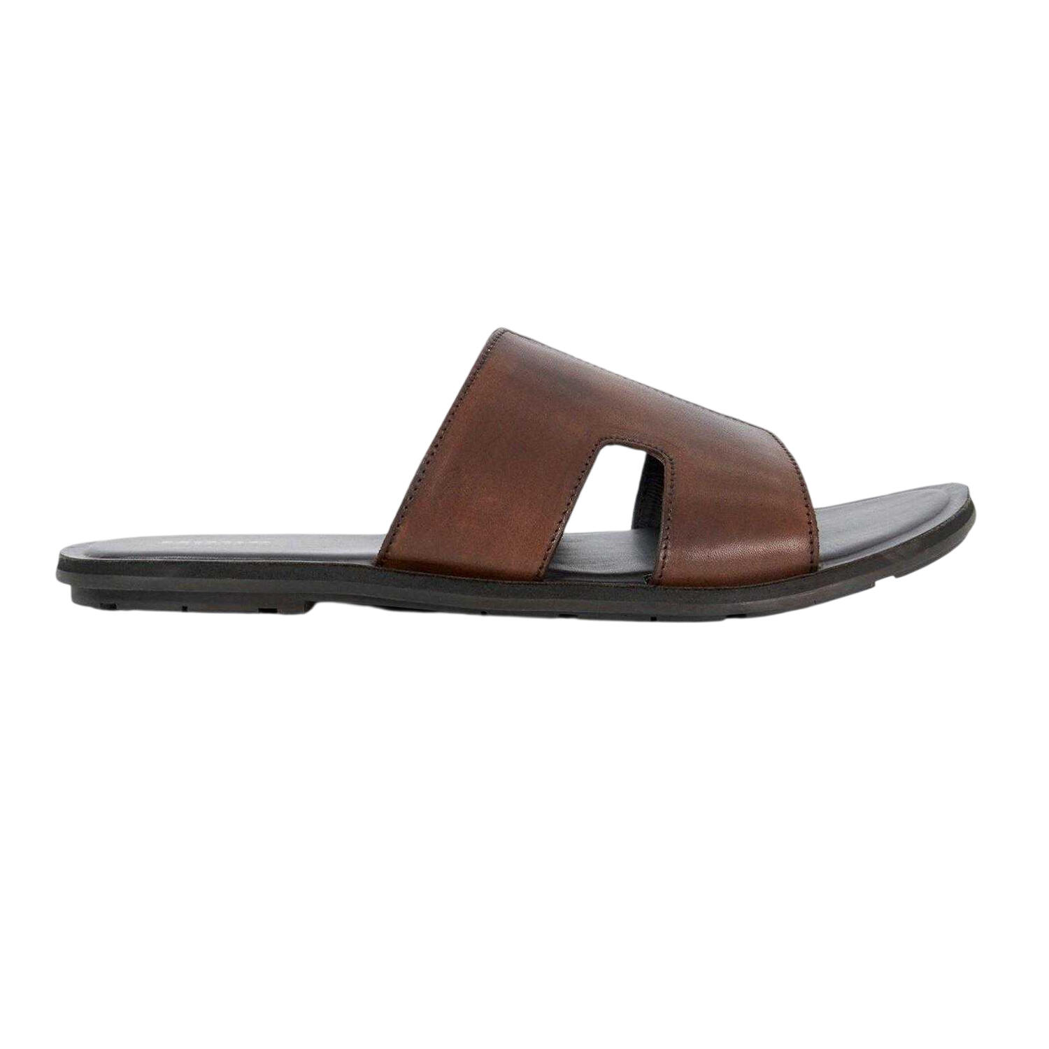 Dune London Mens Initially Leather Casual Flat Flip Flops