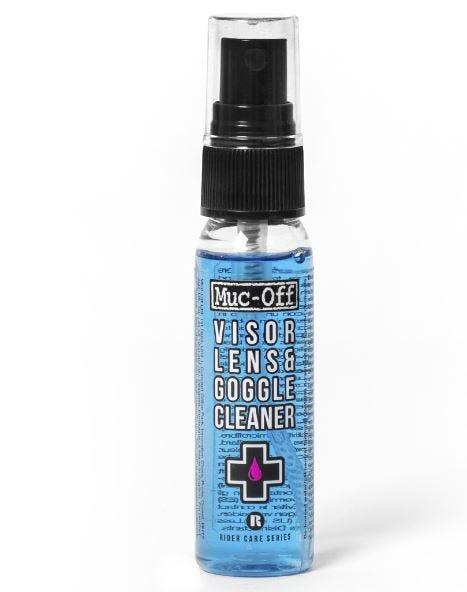 Muc-Off Cleaning Wipes Helmet, Visor & Goggle Cleaning Kit Spray & Micro Cloth 2/6