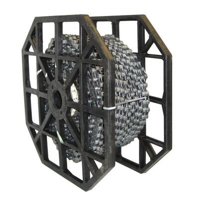 Kmc versnellingsketting z8 50 meter rol 1\/2x3\/32 inch 7,3mm 8-speed grijs