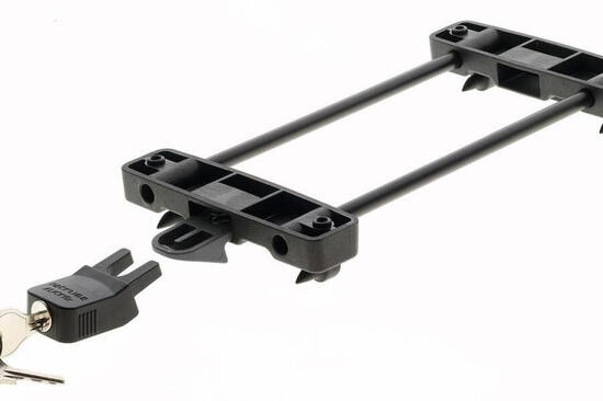 Racktime System Adapter Snapit Lochabstand 195 x 100mm, ohne Schloss