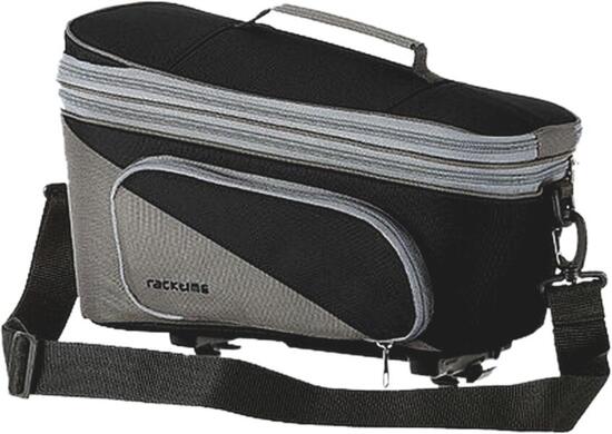 Racktime System Tasche Talis Plus 2.0 schwarz/grau, inkl. Snapit Adapter 2.0