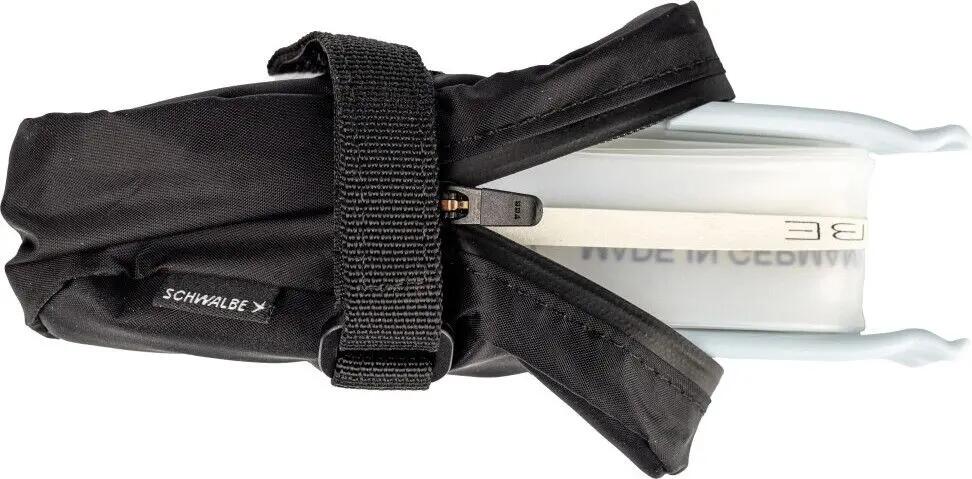 Bolsa de sillín Schwalbe Slim + cámara Aerothan 700x28/35 mm (Presta 80 mm) + 2 2/5