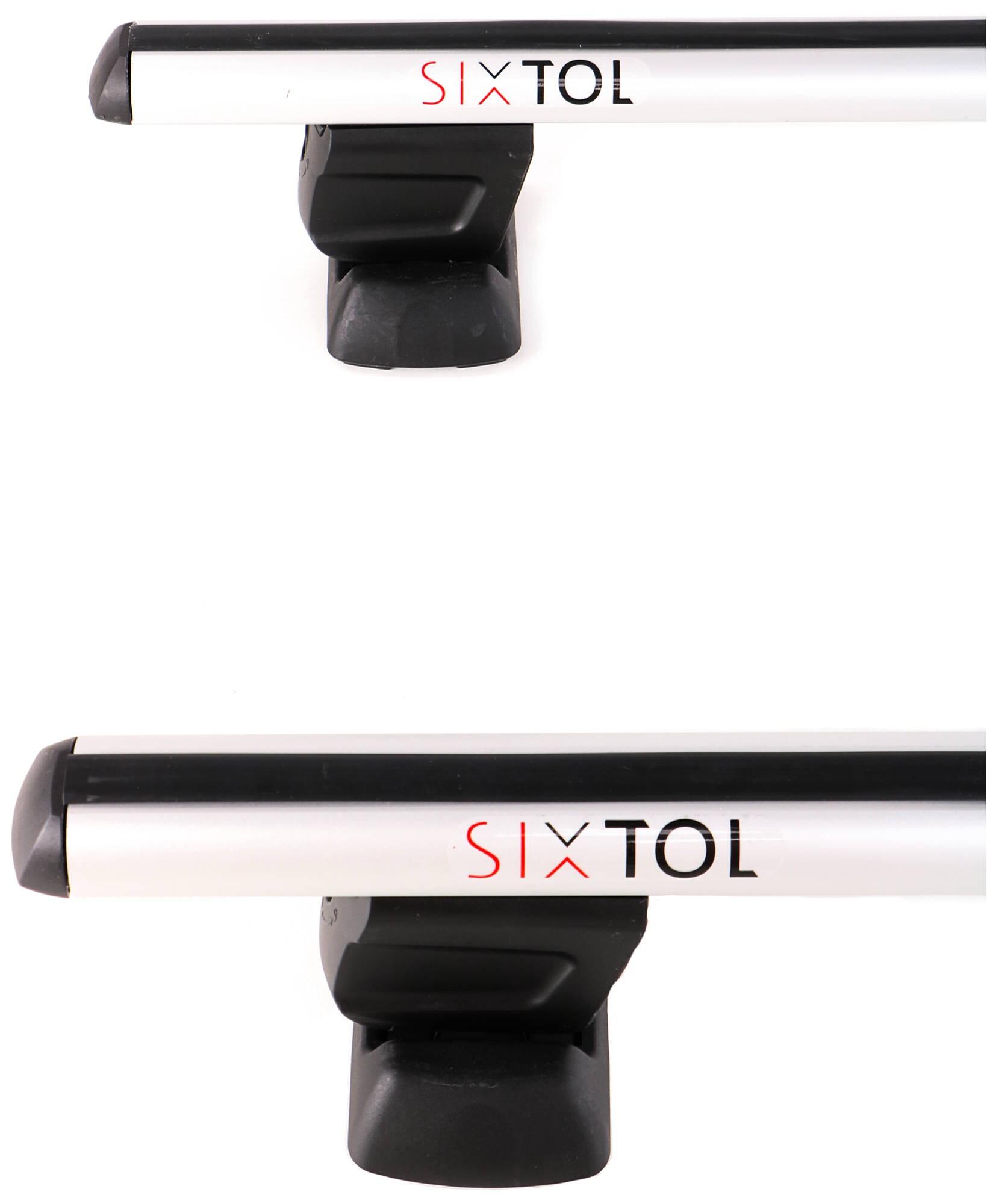 Příčný nosník se zámkem hliníkový ROOF RACK FIX 1, 120cm, nosnost 90kg SIXTOL 6/7