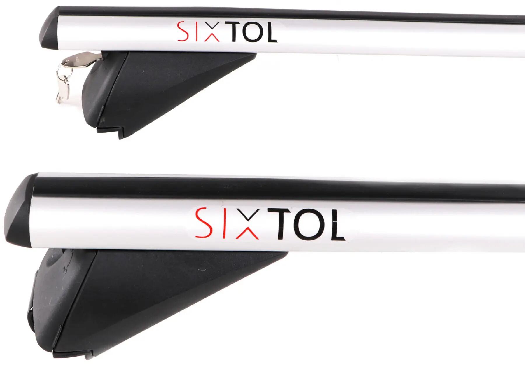 Příčný nosník se zámkem hliníkový ROOF RACK IN 1, 120cm, nosnost 90kg SIXTOL 5/7