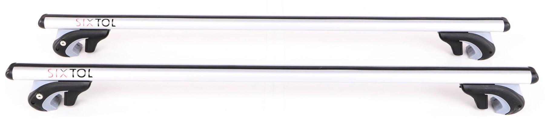 Příčný nosník se zámkem hliníkový ROOF RACK 120cm, nosnost 90kg SIXTOL 2/6