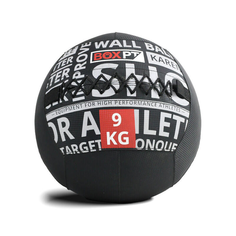 Balón Medicinal en PVC  9kg Negro