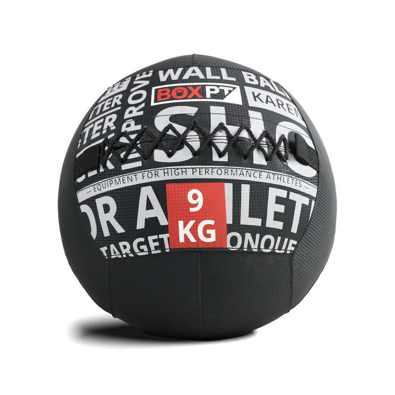 Balón Medicinal en PVC BOXPT 9kg Negro
