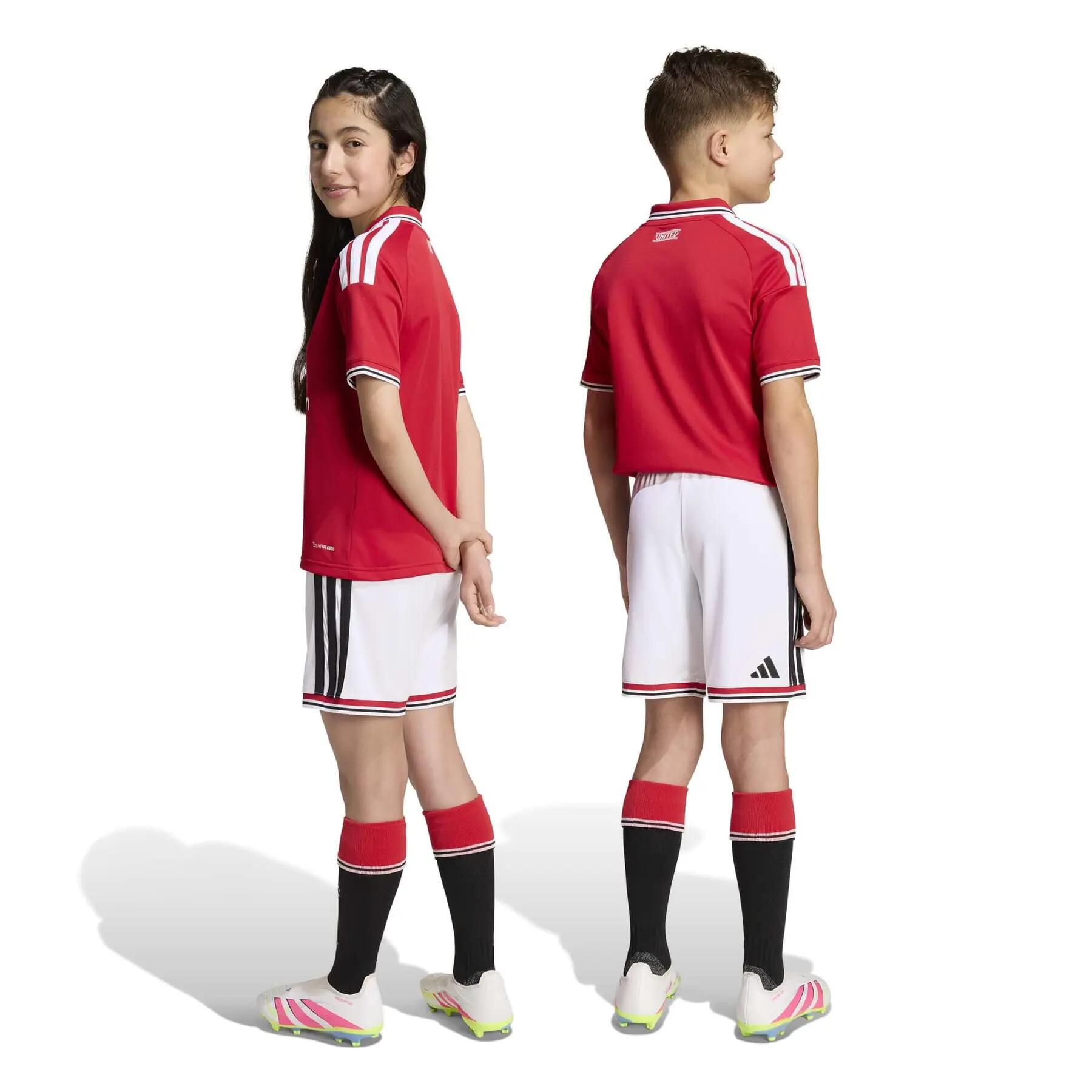 Manchester United 26/27 Kids Heimshorts 6/7