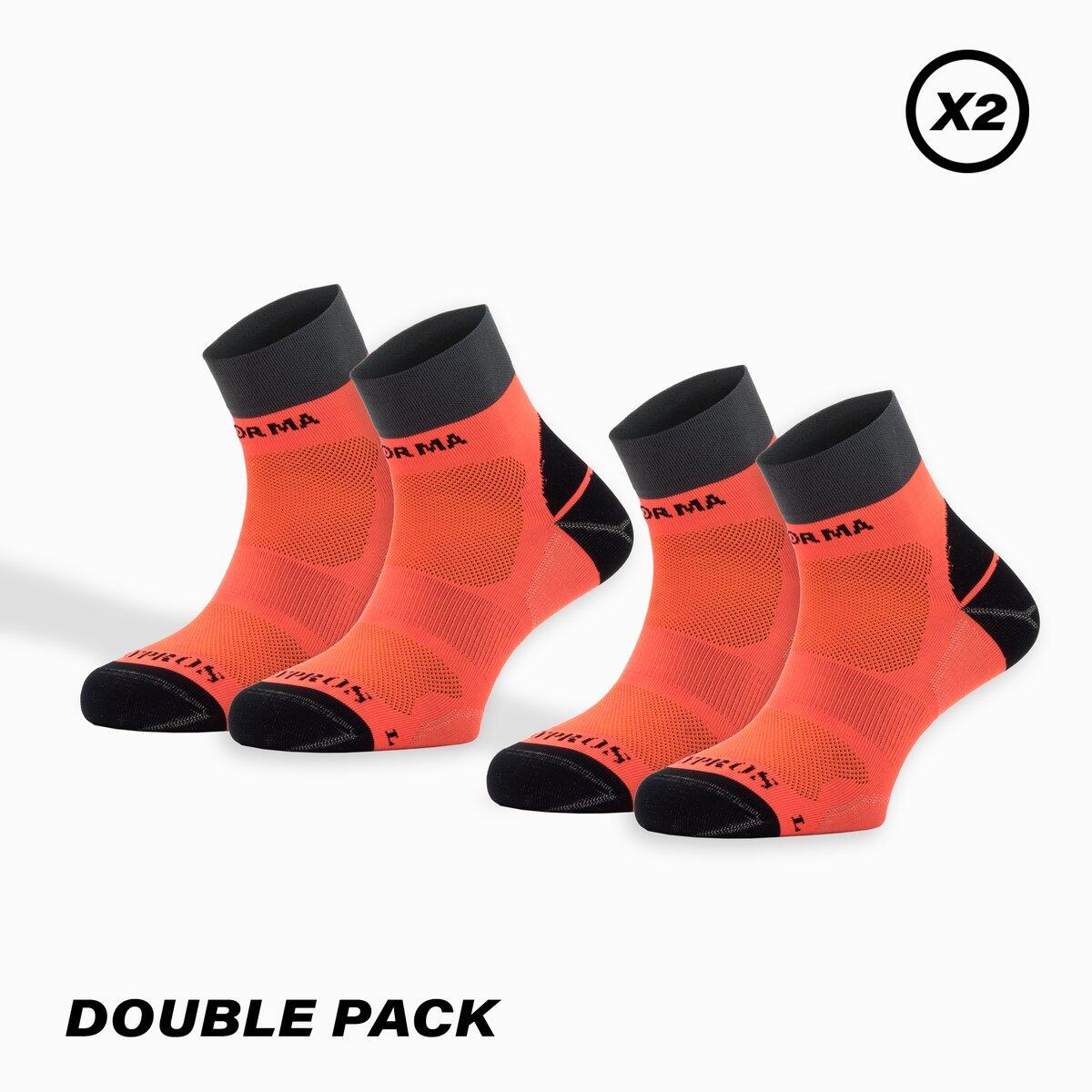 Hamburgo hardloopsokken 2-pack, antibacterieel sneldrogend race 3/5