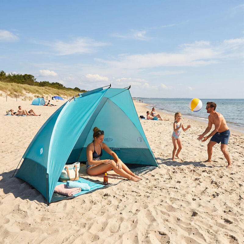 Cort plajă XXL, UV 30 SPF, 4 persoane NILS CAMP NC8030