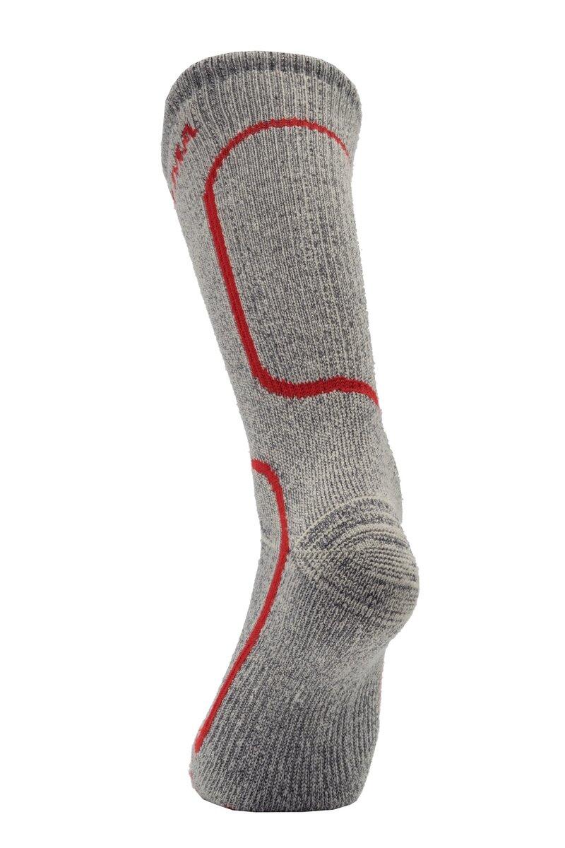 Calza tecnica da trekking 80% lana merino ultra calda 3/5