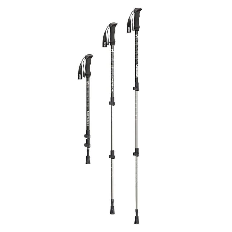 NERSIDE Kije trekkingowe NS6002TPBK Karpana czarny 7/7