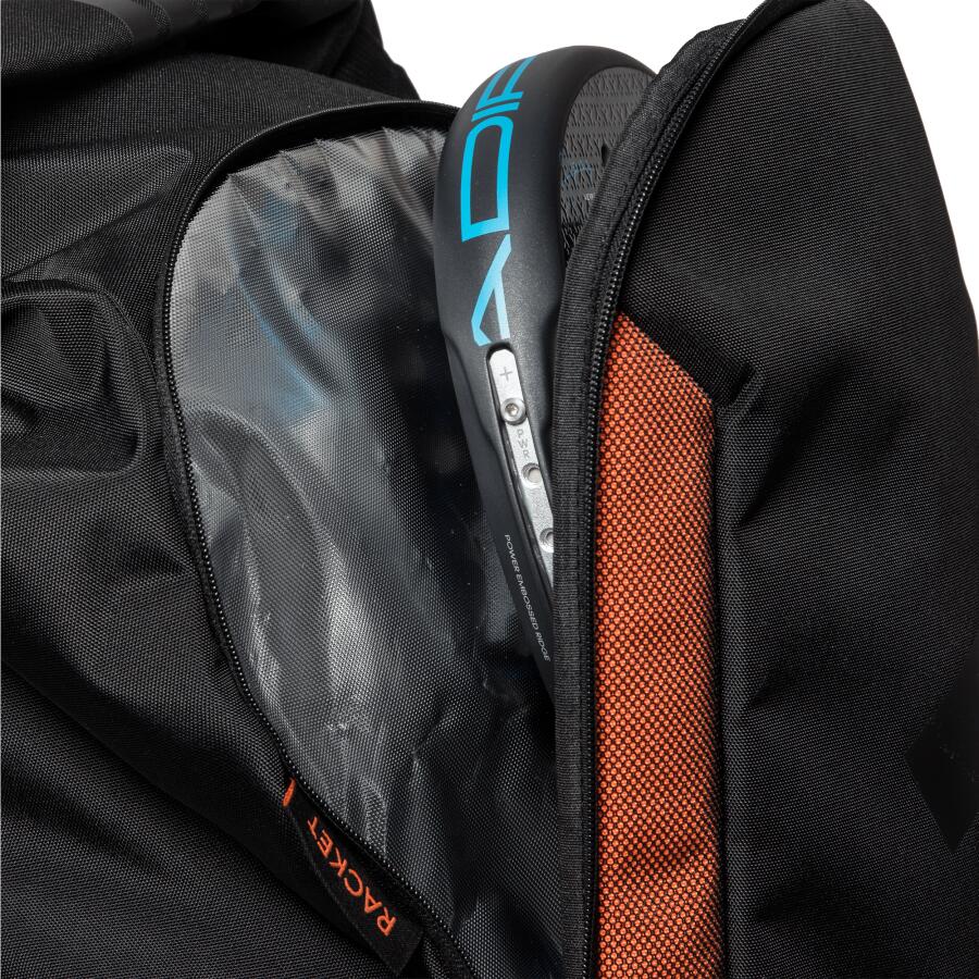 Mochila Adidas Multigame 3.4 Negro Naranja 6/6