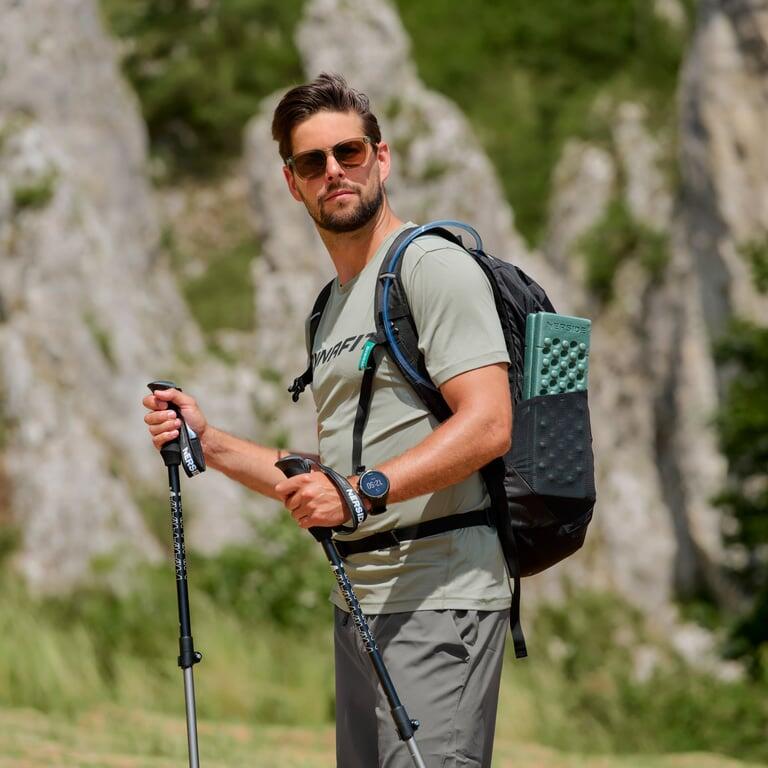 NERSIDE Kije trekkingowe NS6002TPBK Karpana czarny 5/7