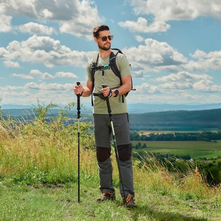 NERSIDE Kije trekkingowe NS7001TPBK Himala czarny 5/7