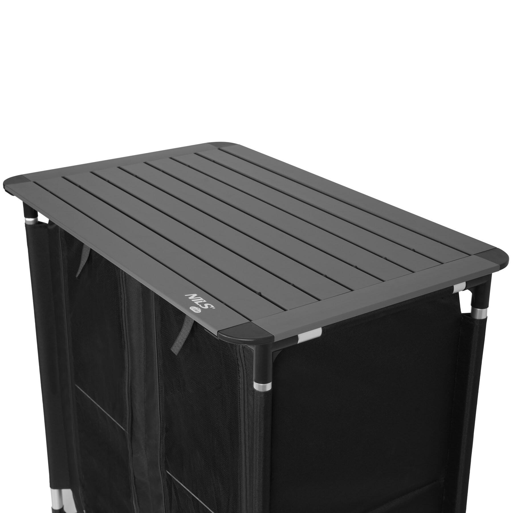 Opvouwbare campingkast met 2 planken NILS CAMP NC3032 12/13