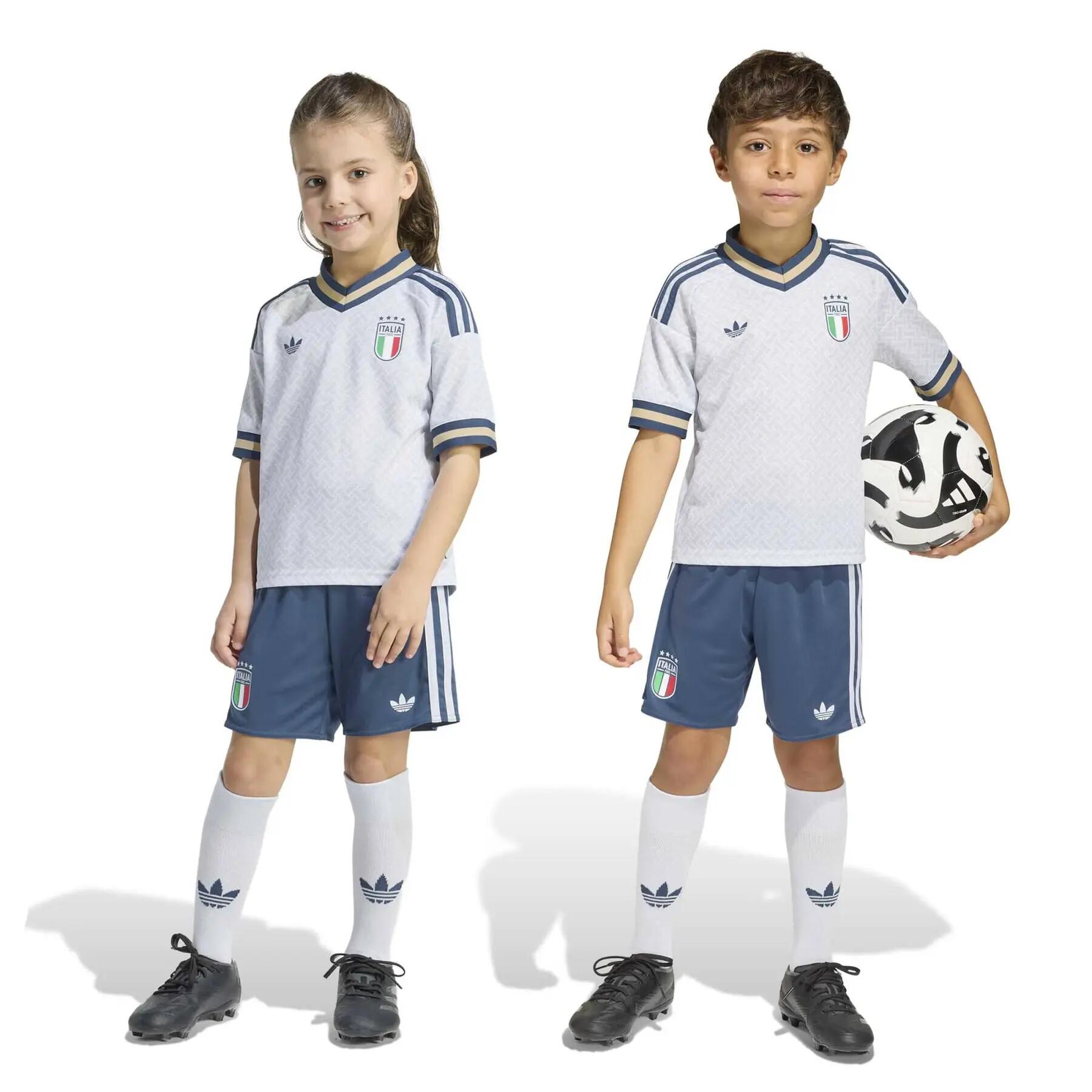 Conjunto segunda equipación Italia 26 (Infantil) 6/7