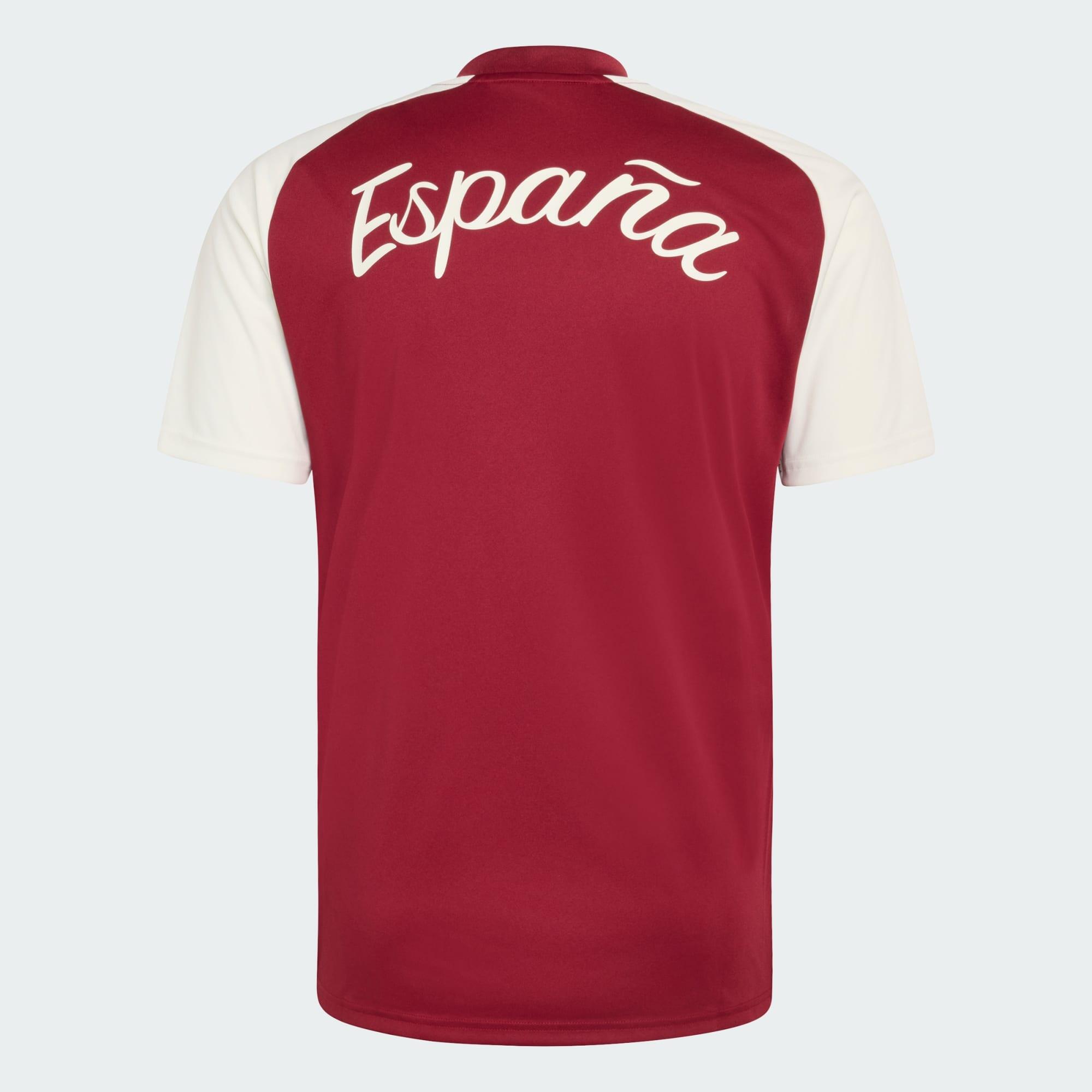 Camiseta de calentamiento segunda equipación España 26 6/8