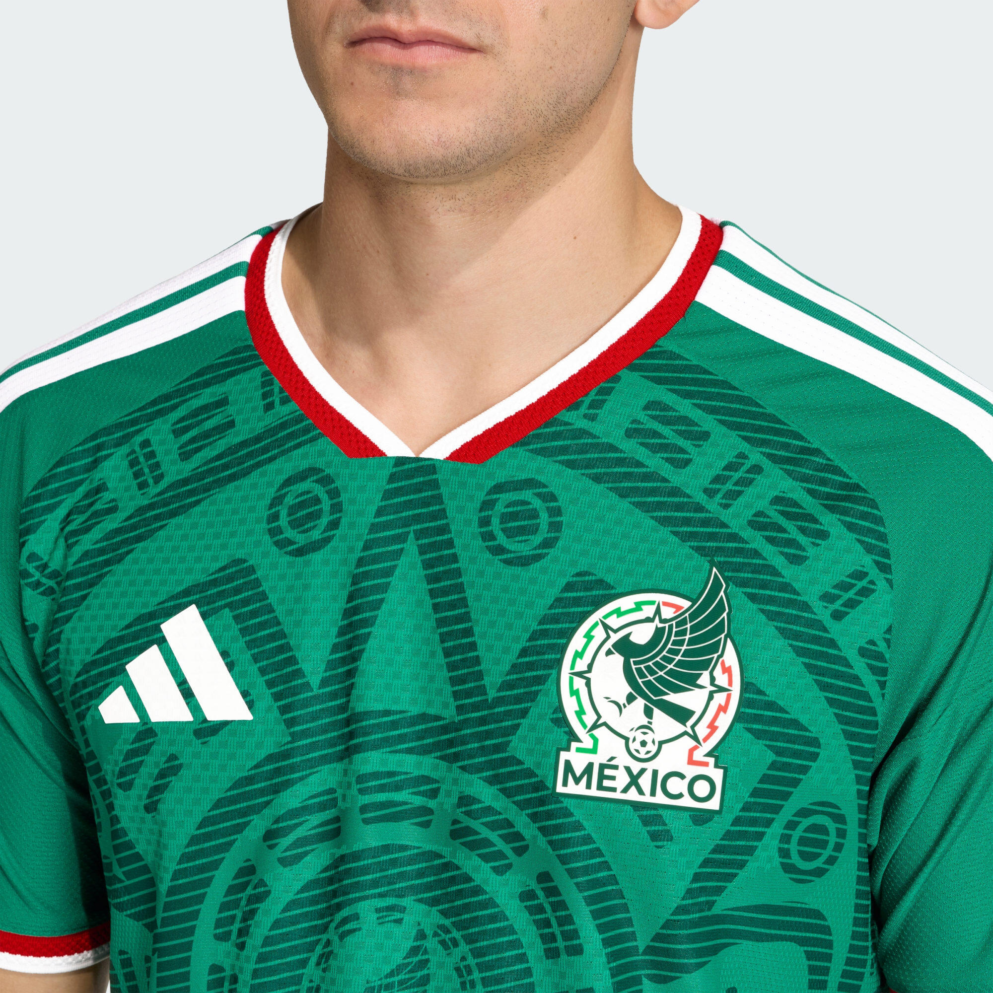 Mexico 26 Authentiek Thuisshirt 5/8