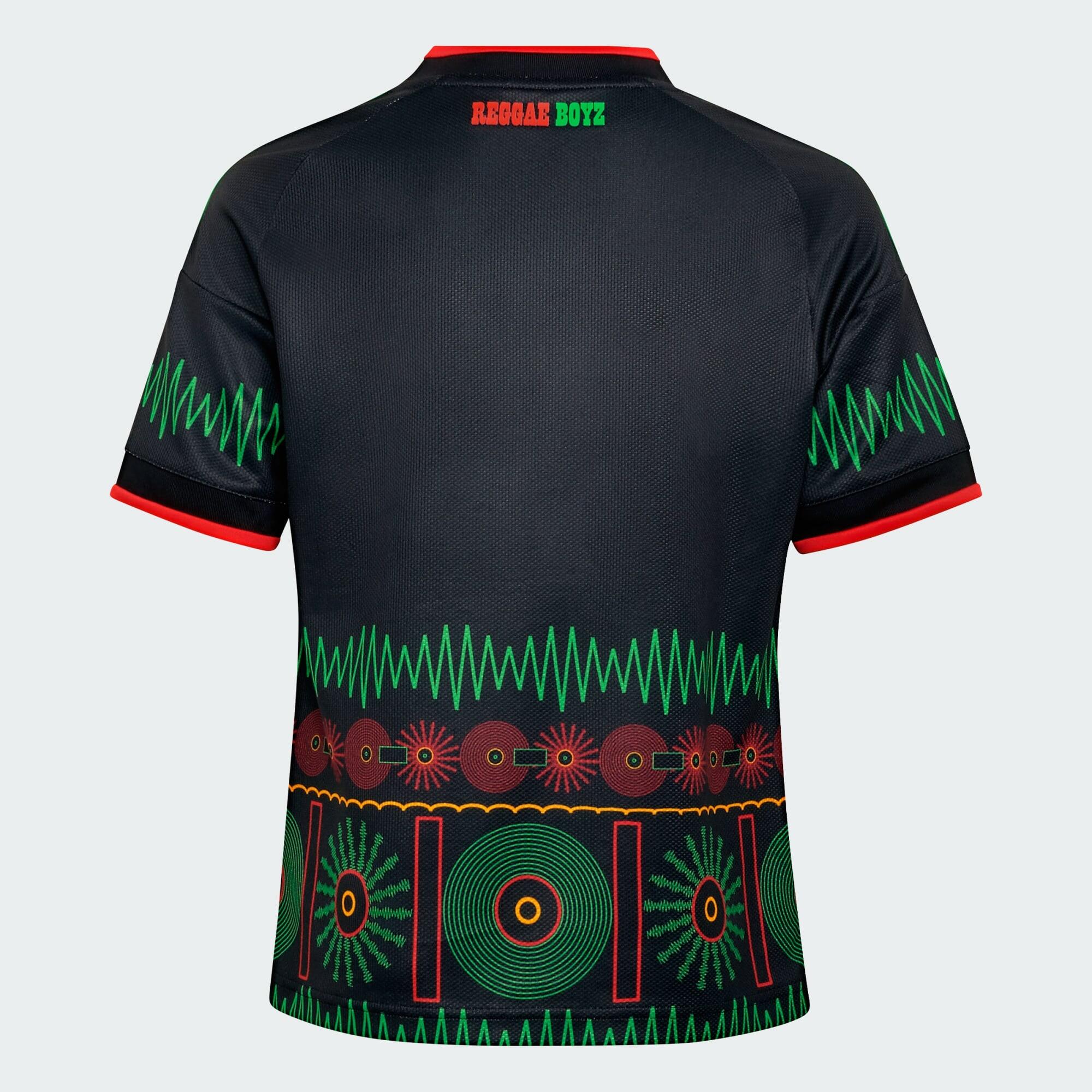 Koszulka wyjazdowa dziecięca Jamajka 26 x Bob Marley 4/7