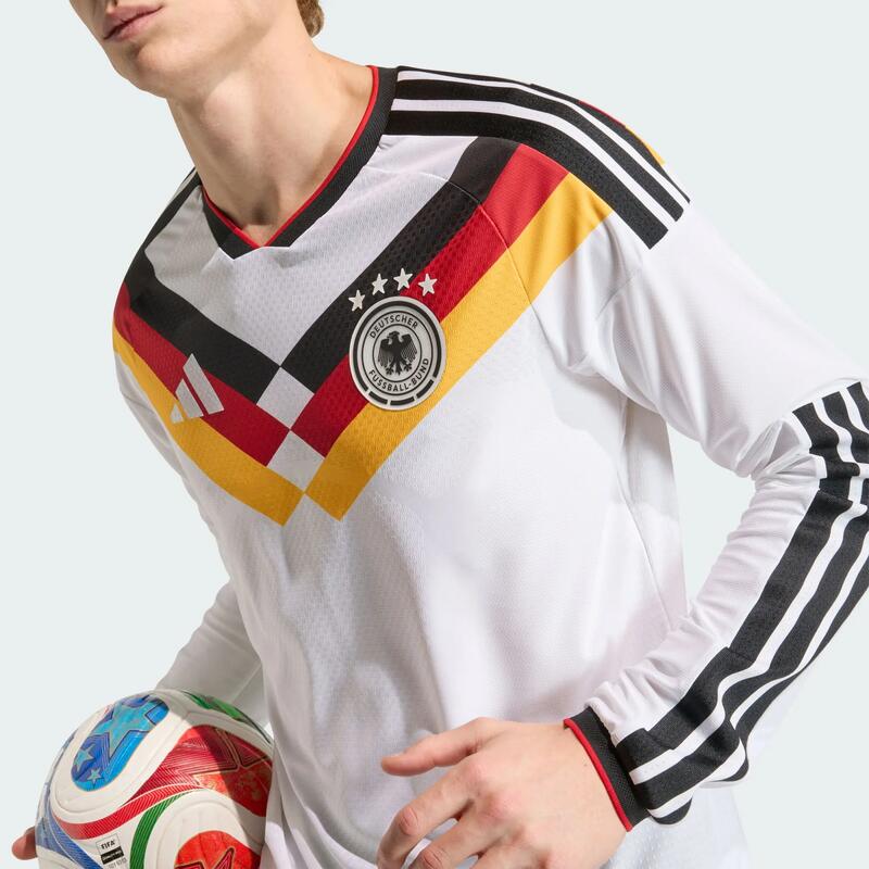 Tricou cu mânecă lungă Germania 26 Authentic pentru meciuri pe teren propriu