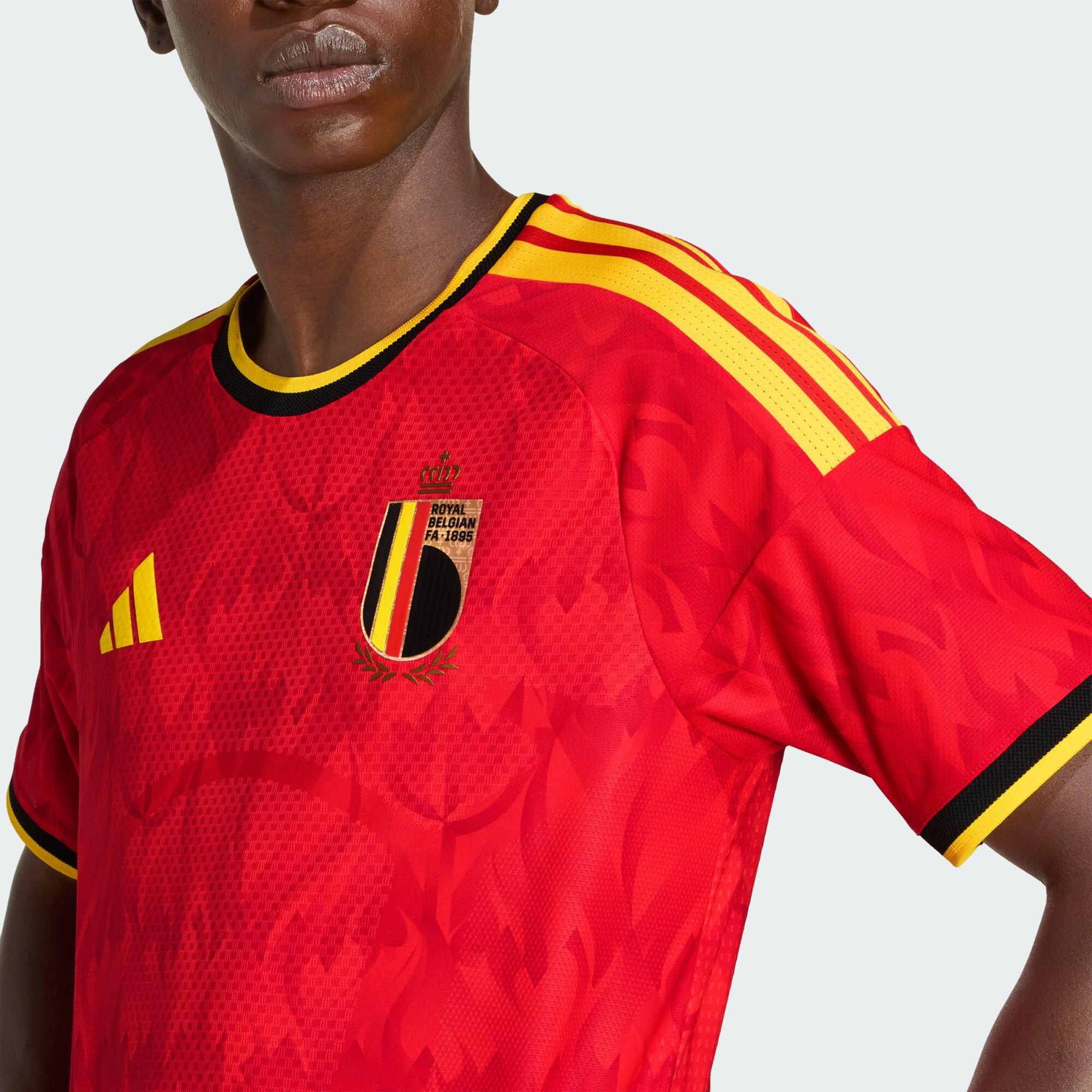 Belgien 26 Authentic Heimtrikot 5/7