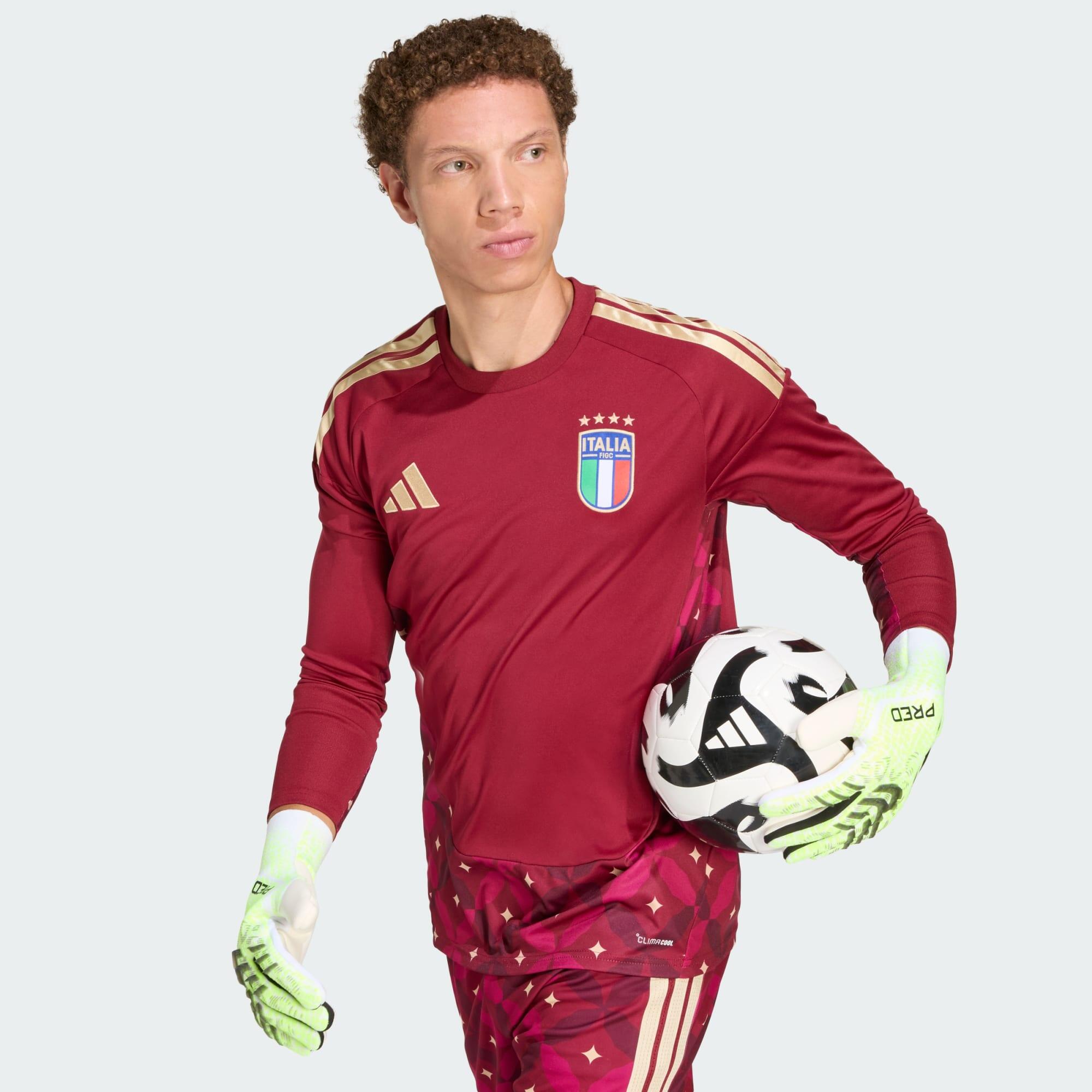 Camiseta de portero manga larga primera equipación Italia 26 5/7