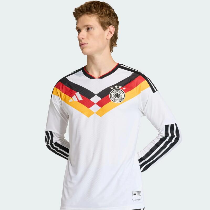 Tricou cu mânecă lungă Germania 26 Authentic pentru meciuri pe teren propriu