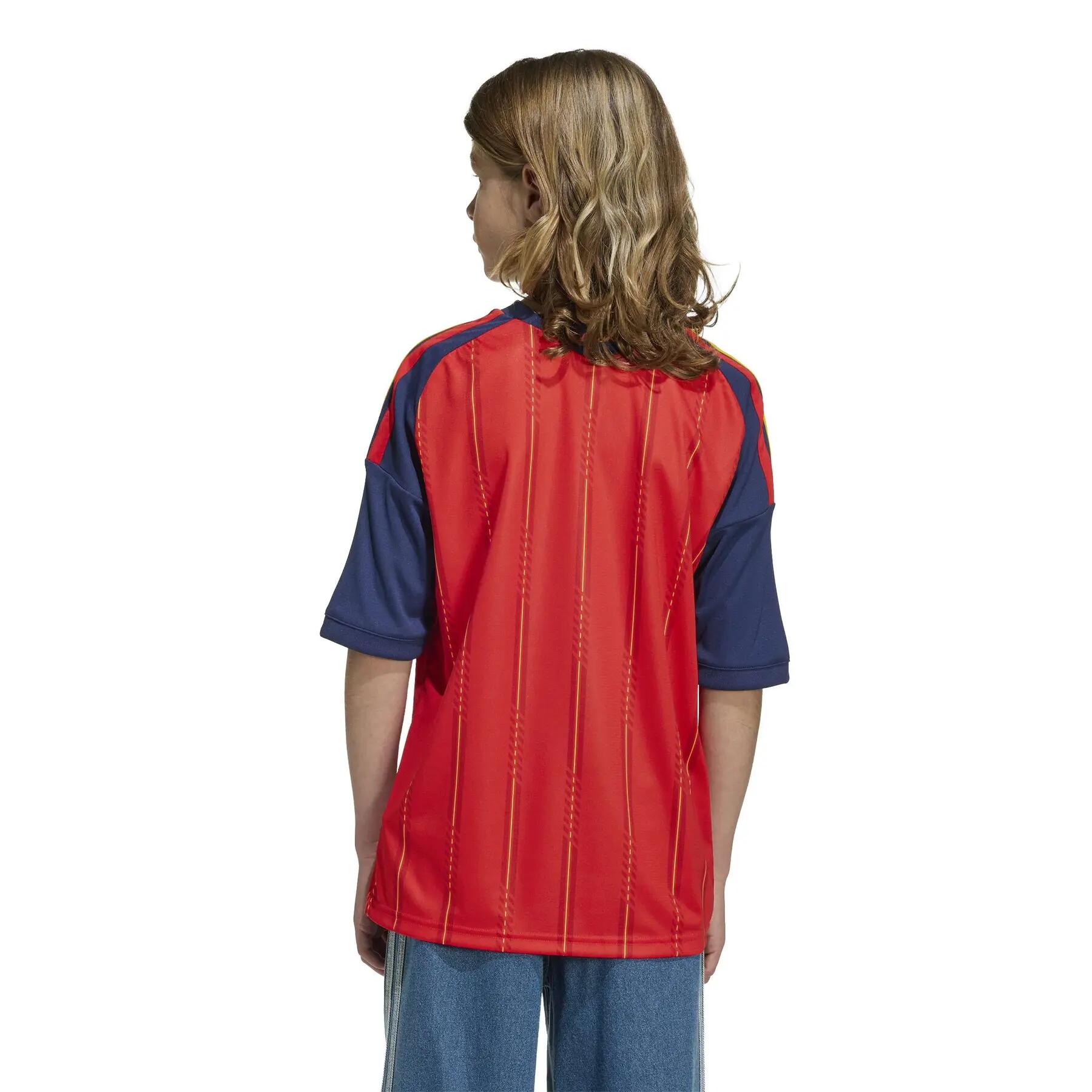 Spain 26 Home Youth Jersey 7/7