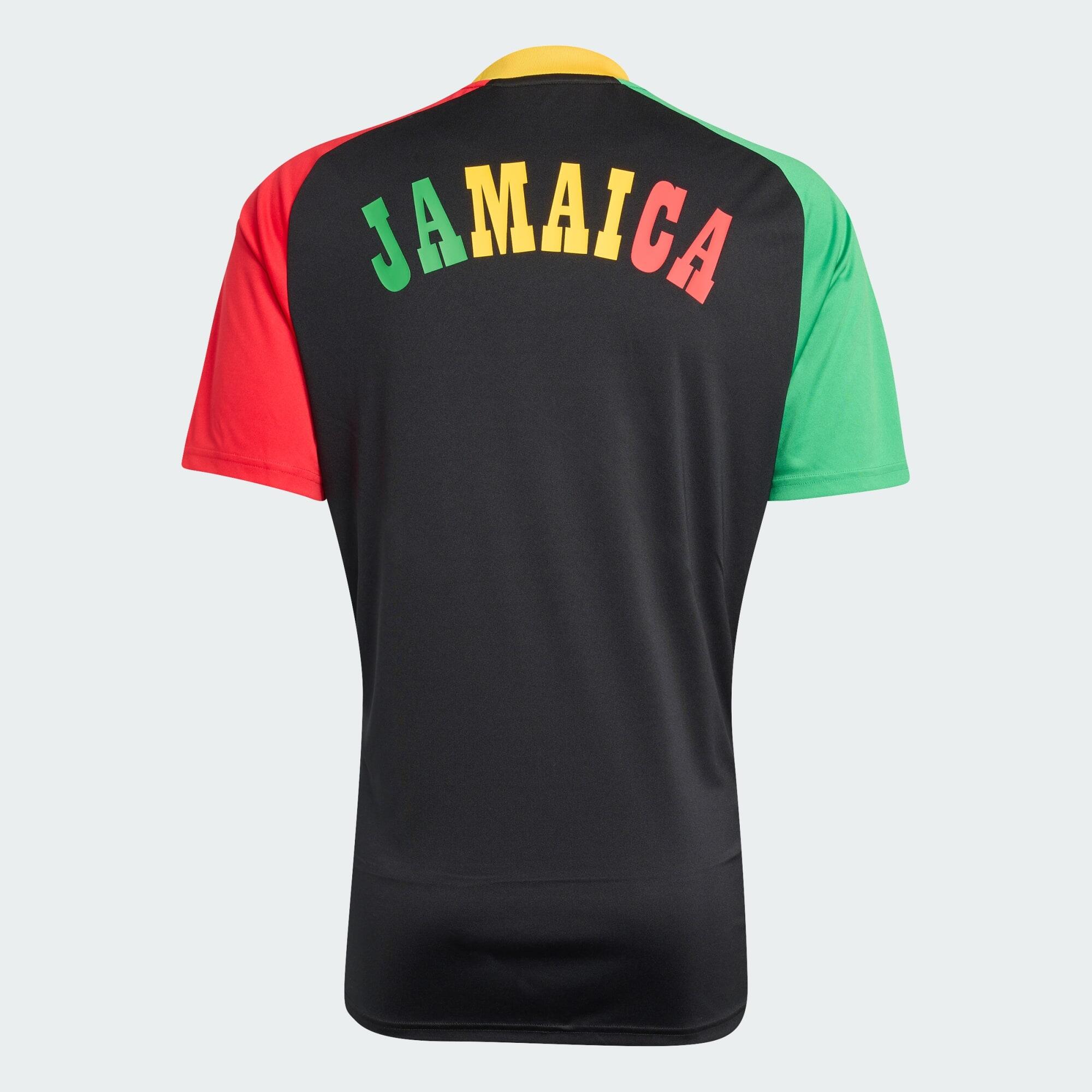 Wyjazdowa koszulka przedmeczowa Jamajka 26 x Bob Marley 6/8