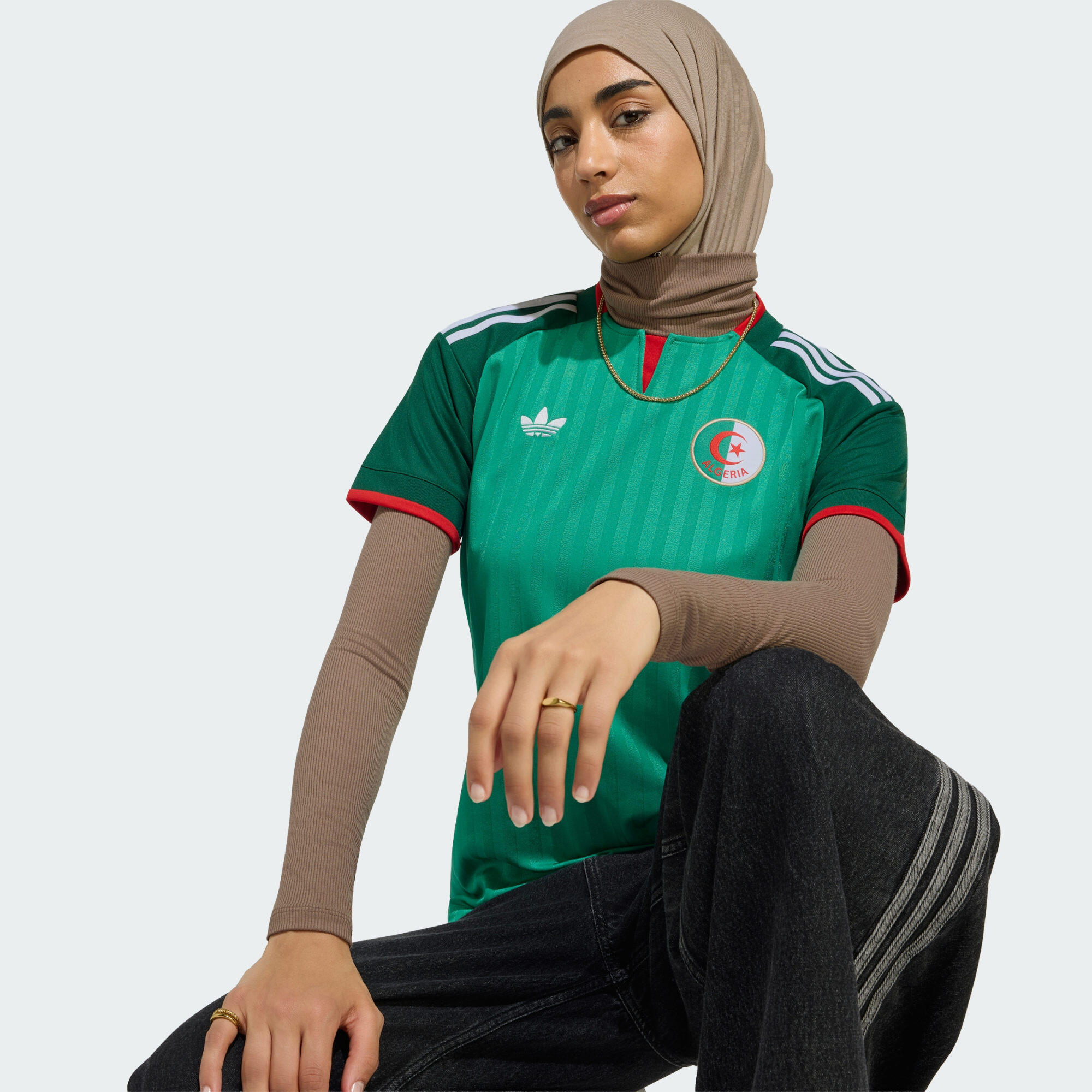 Algérie 26 Maillot Extérieur Femme 5/7
