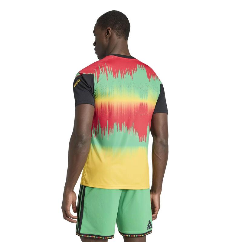 Tricou de încălzire Jamaica 26 x Bob Marley pentru meciuri pe teren propriu