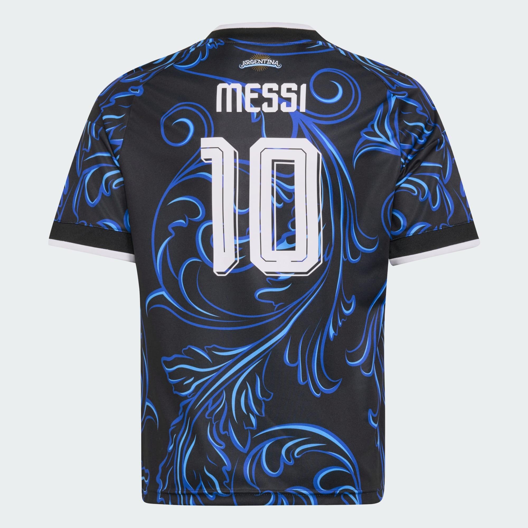 Argentinien 26 Messi Kids Auswärtstrikot 4/7