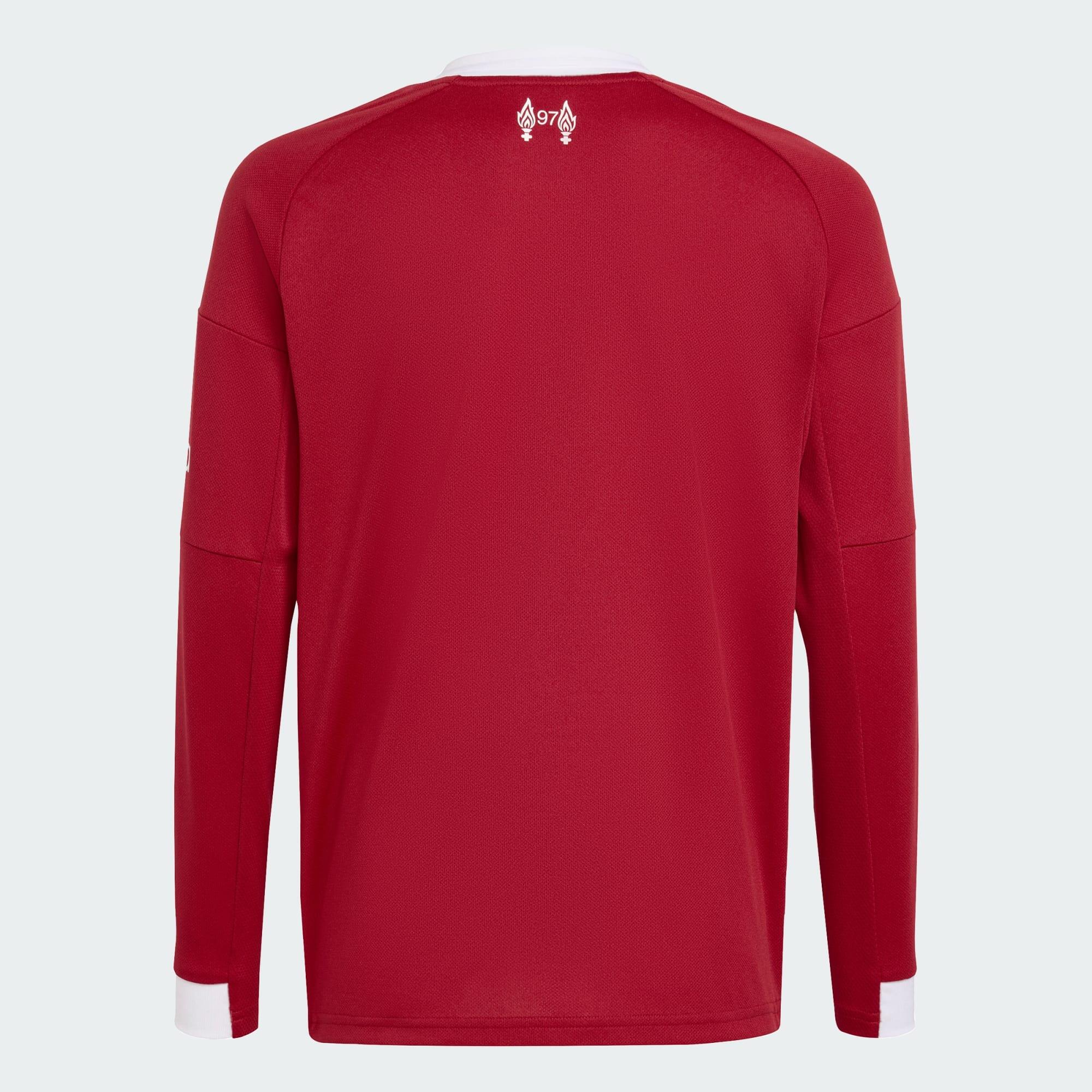 Liverpool FC 25/26 Thuisshirt met Lange Mouwen Kids 5/7