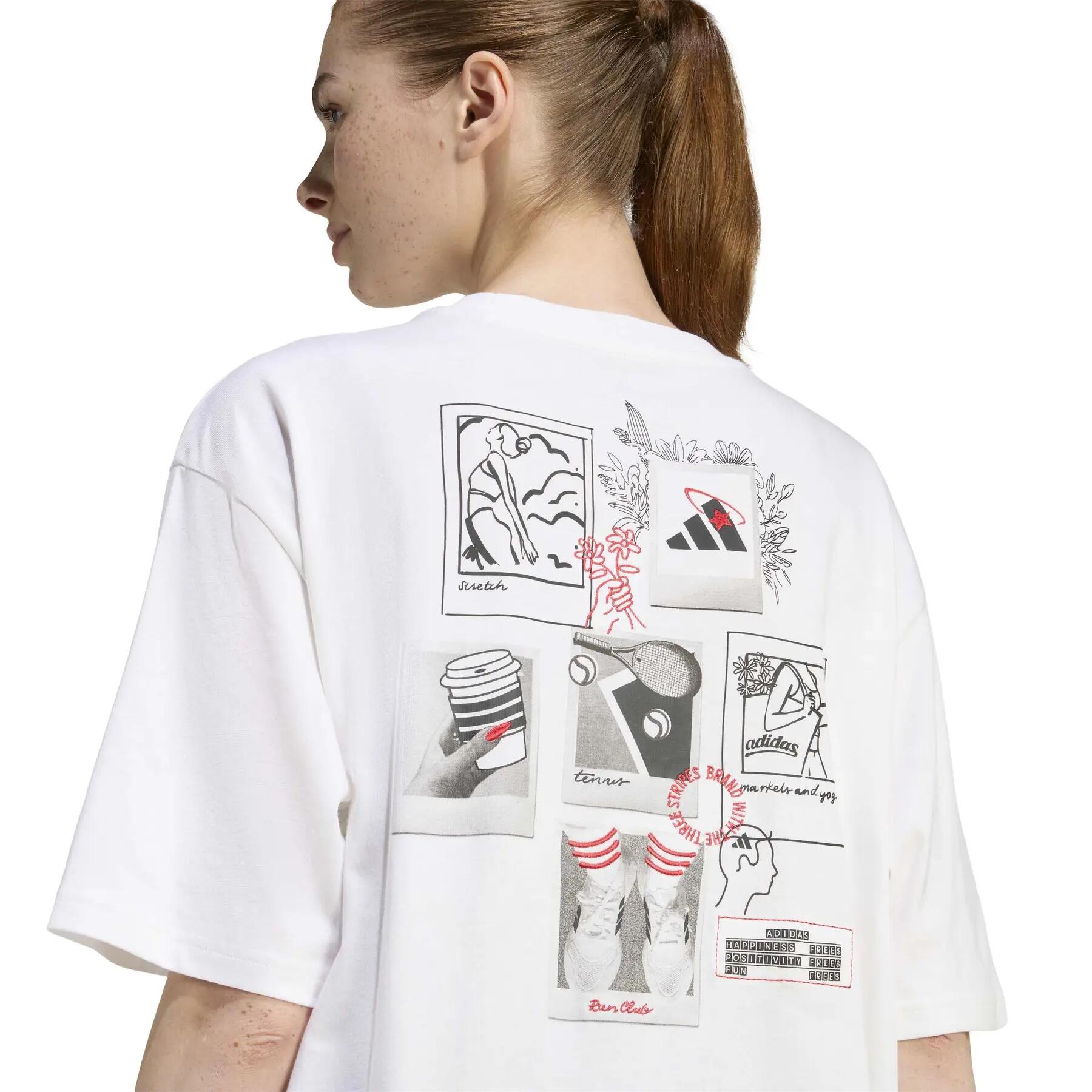 T-SHIRT MINI EMBROIDERY OVERSIZED 6/8