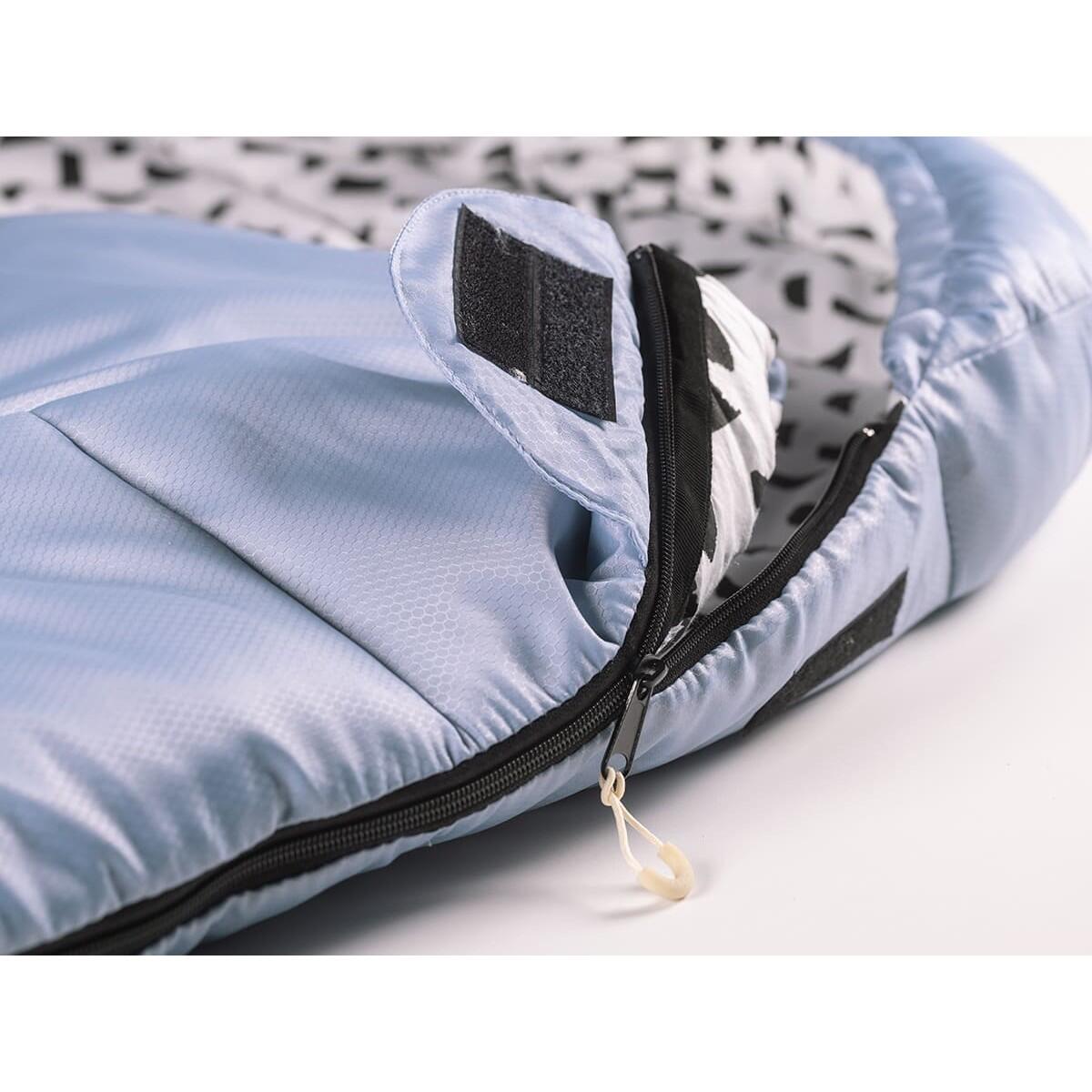 Saco de dormir Iceland - acoplable - 220(190+30) x 80 cm - bolsa transporte 5/12